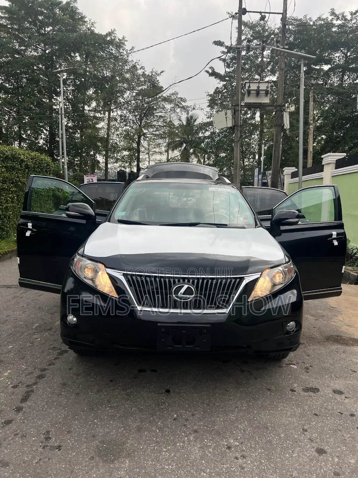 Lexus RX 350 AWD 2012 Black