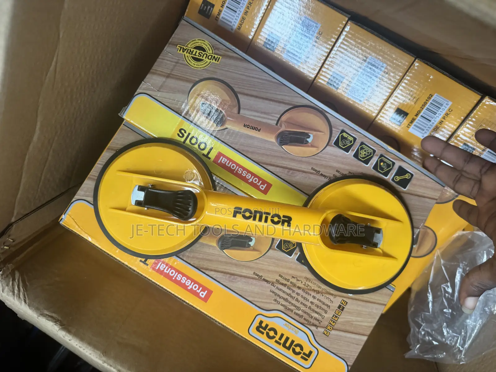 Fontor Two-claw Glass Suction Cup