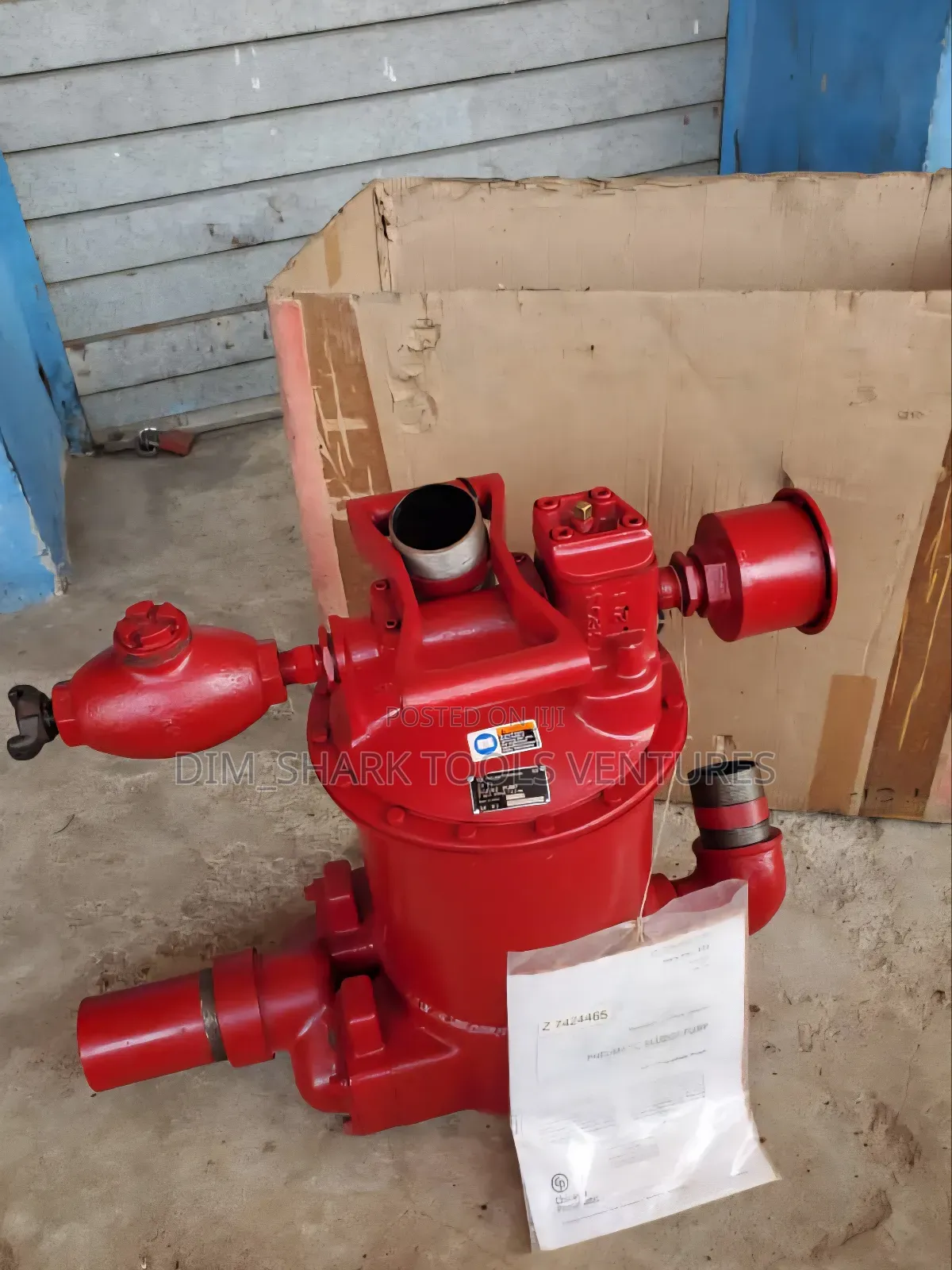 3"Inchchicago Pneumatic Pump Cp 0077 Pneumatic Sludge Pump