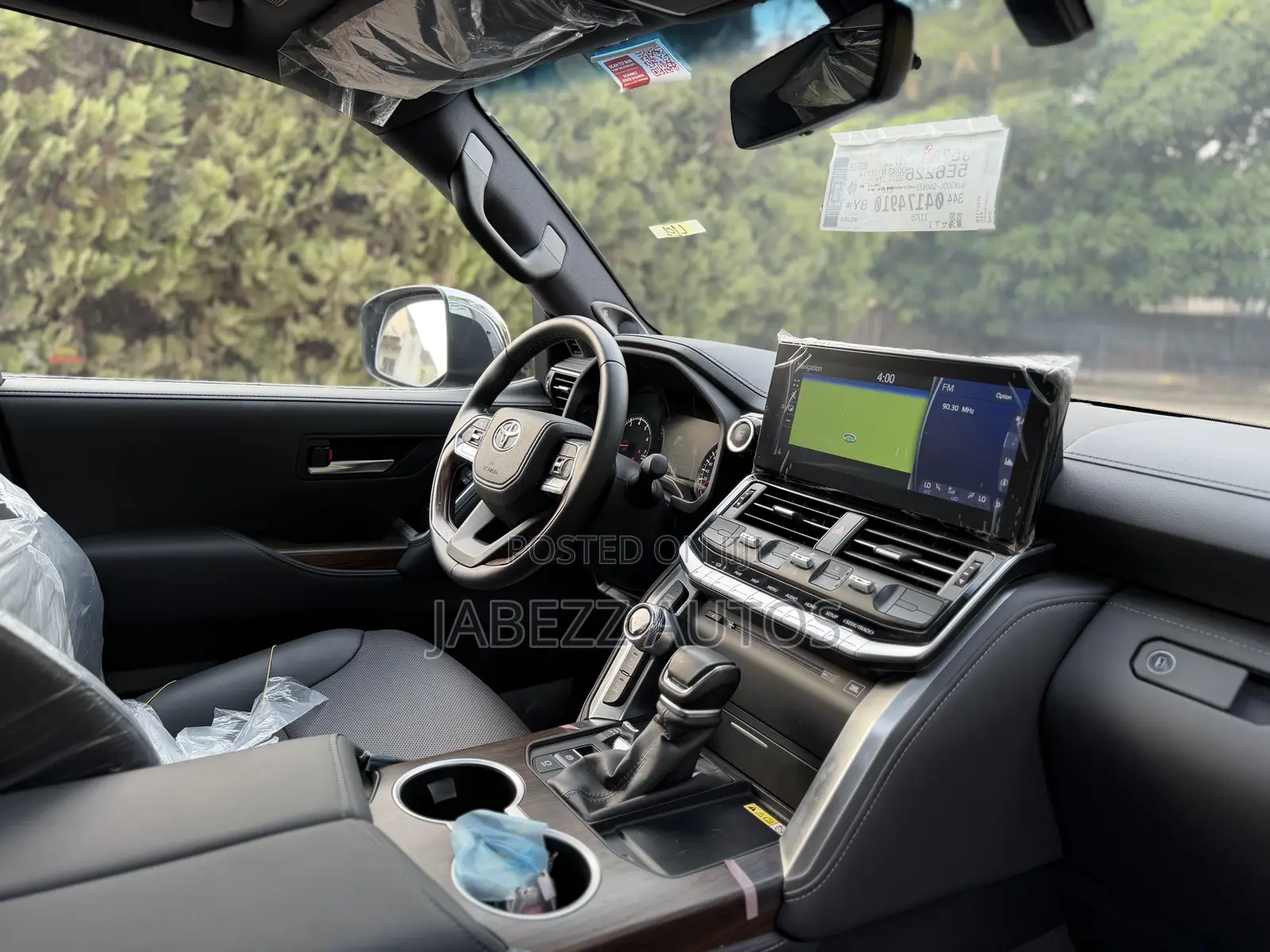 New Toyota Land Cruiser LC300 2025 Black