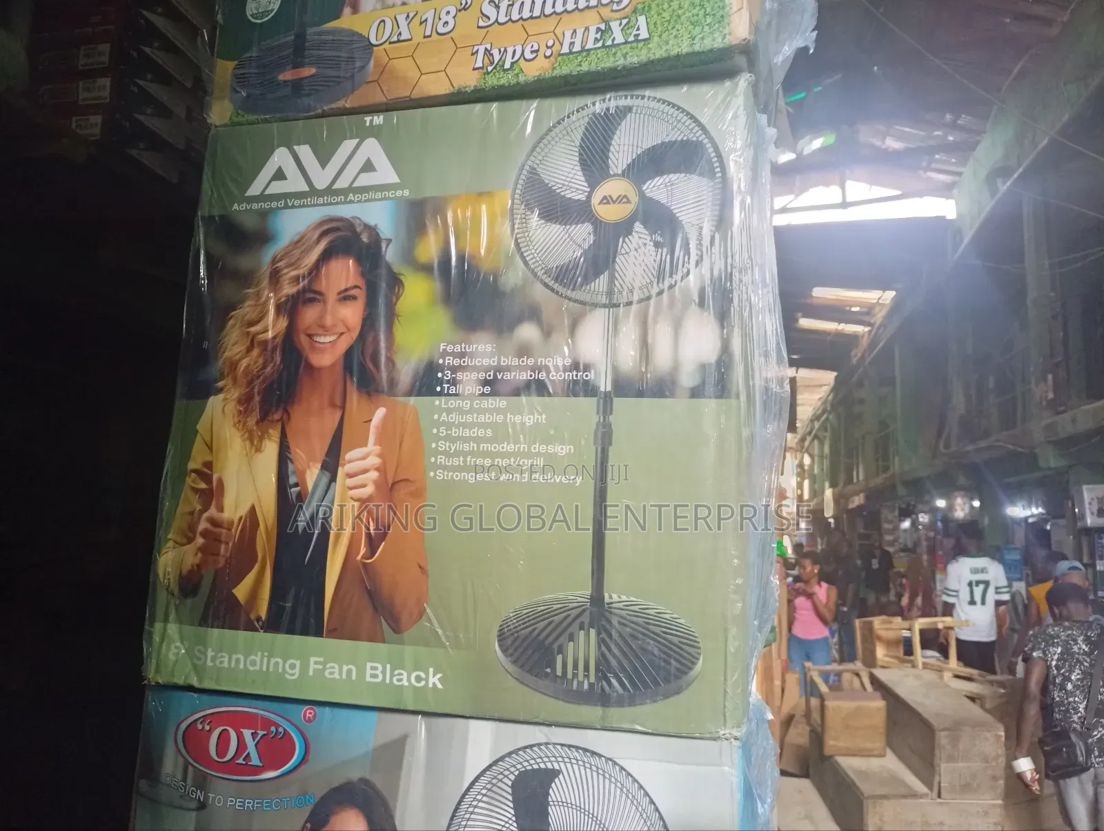 18"Electric Standing Fan
