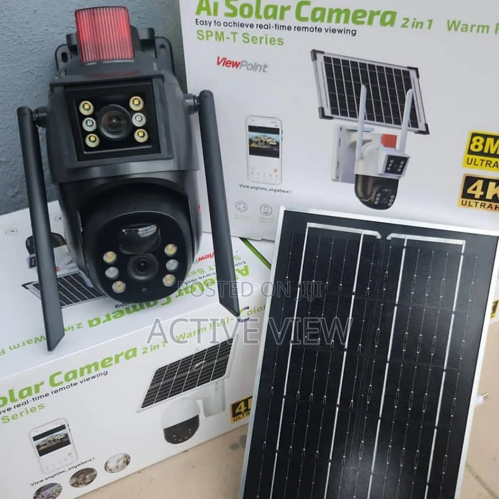 PTZ Security 4g Dual Lens CCTV Solar Camera