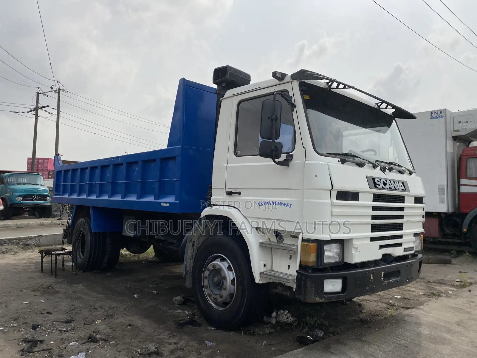 Scania Tipper 6tyres
