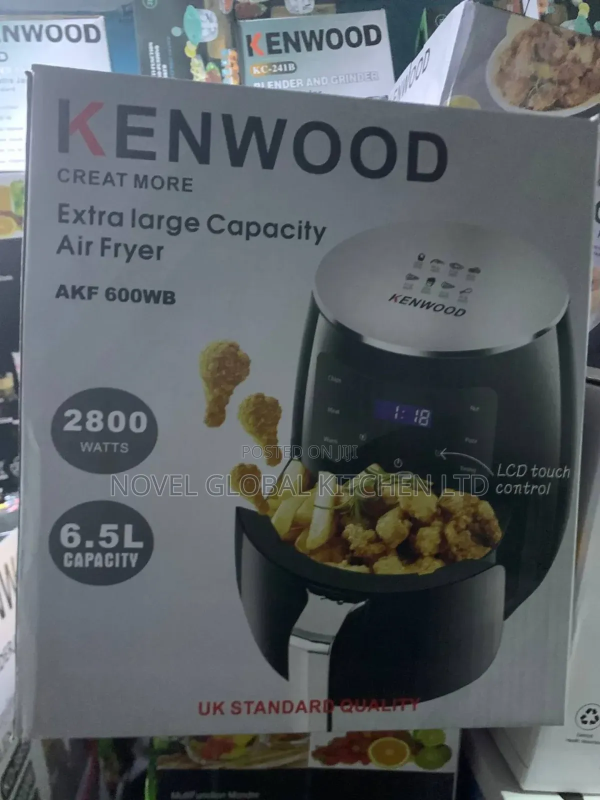 6.5l Litre Capacity Kenwood Airfryer
