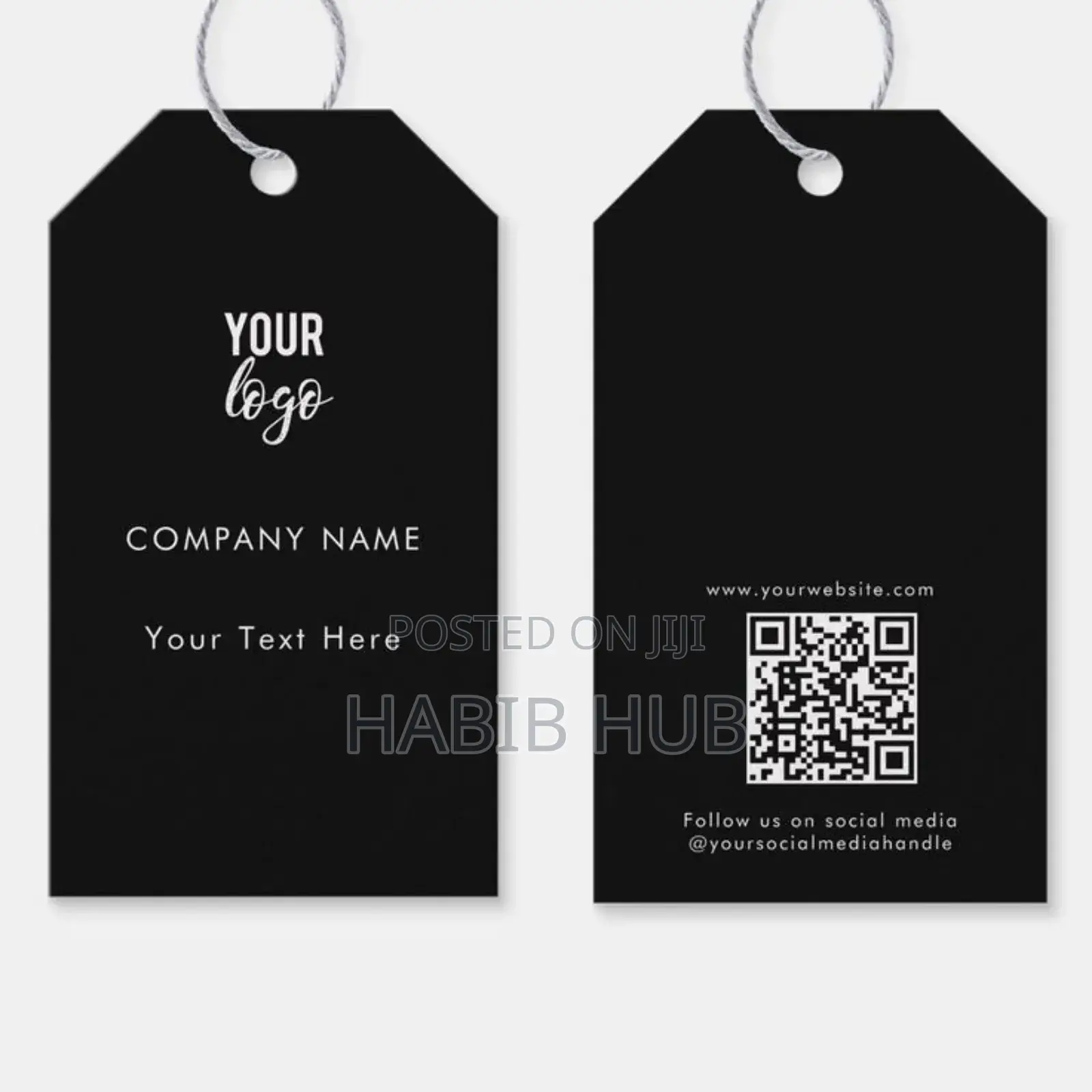 Shoe/Cloth Tag Print