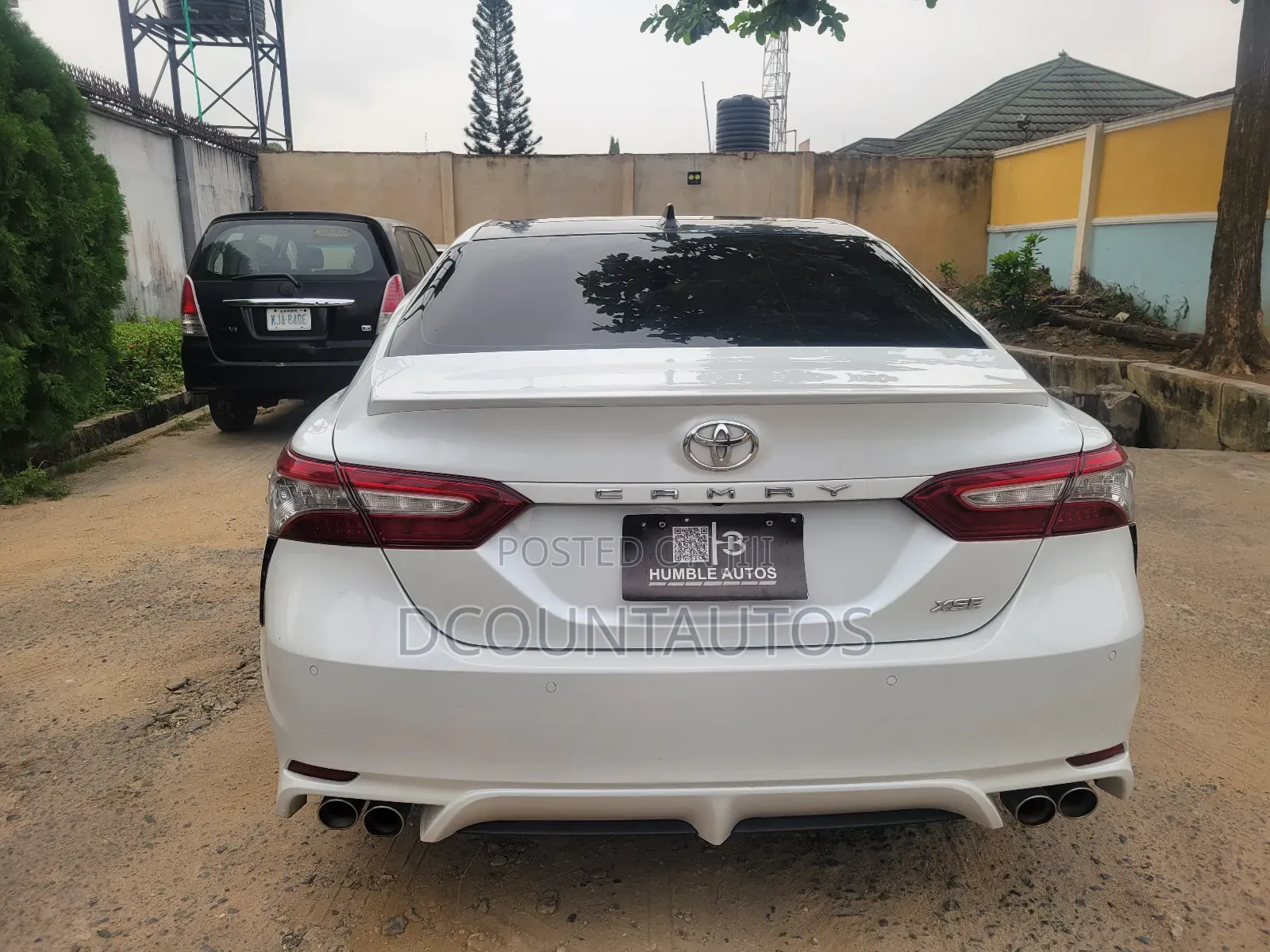 Toyota Camry XSE FWD (2.5L 4cyl 8AM) 2018 White