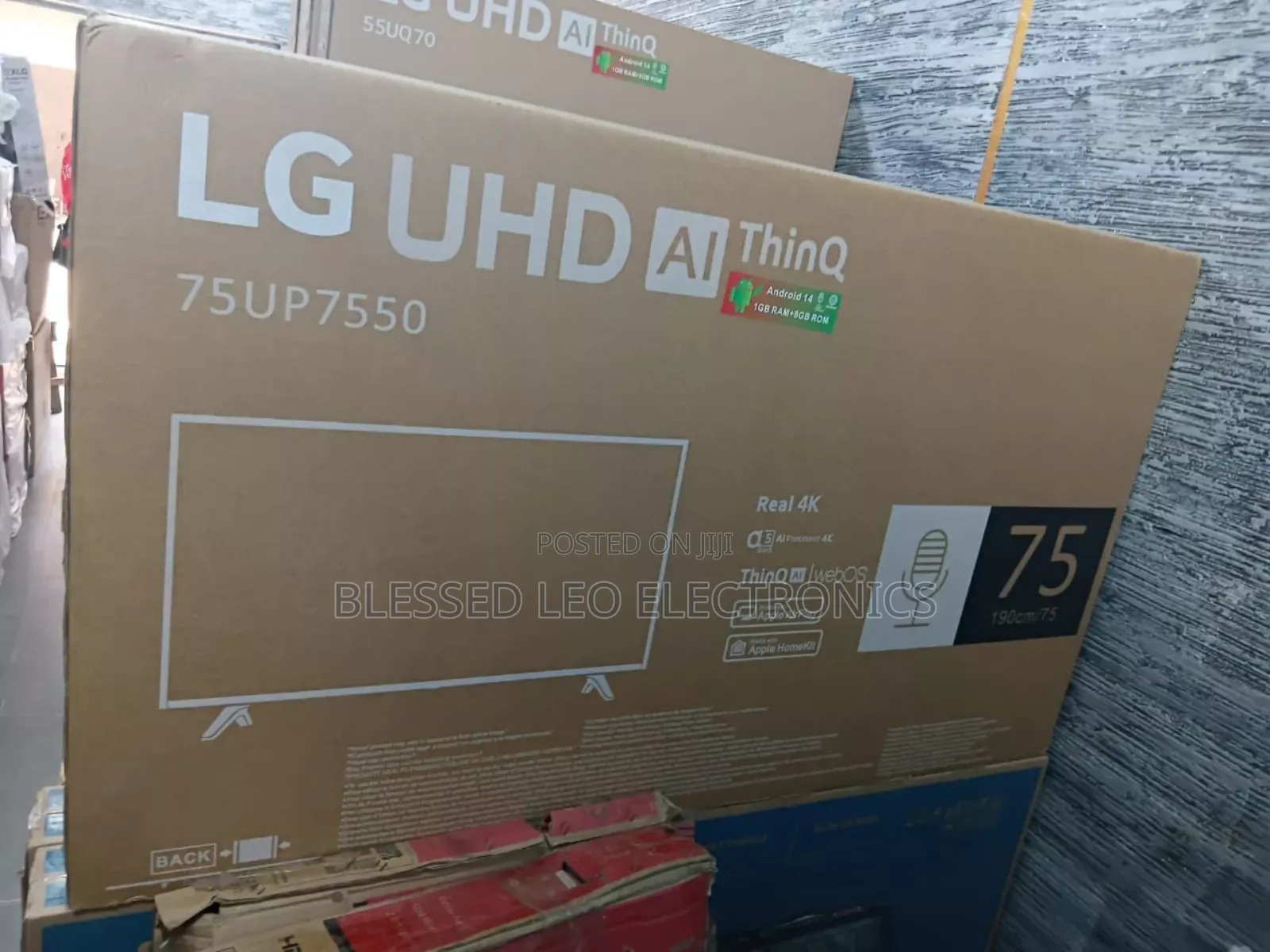 75inches With Inbuilt Bluetooth Netflix Youtube and More