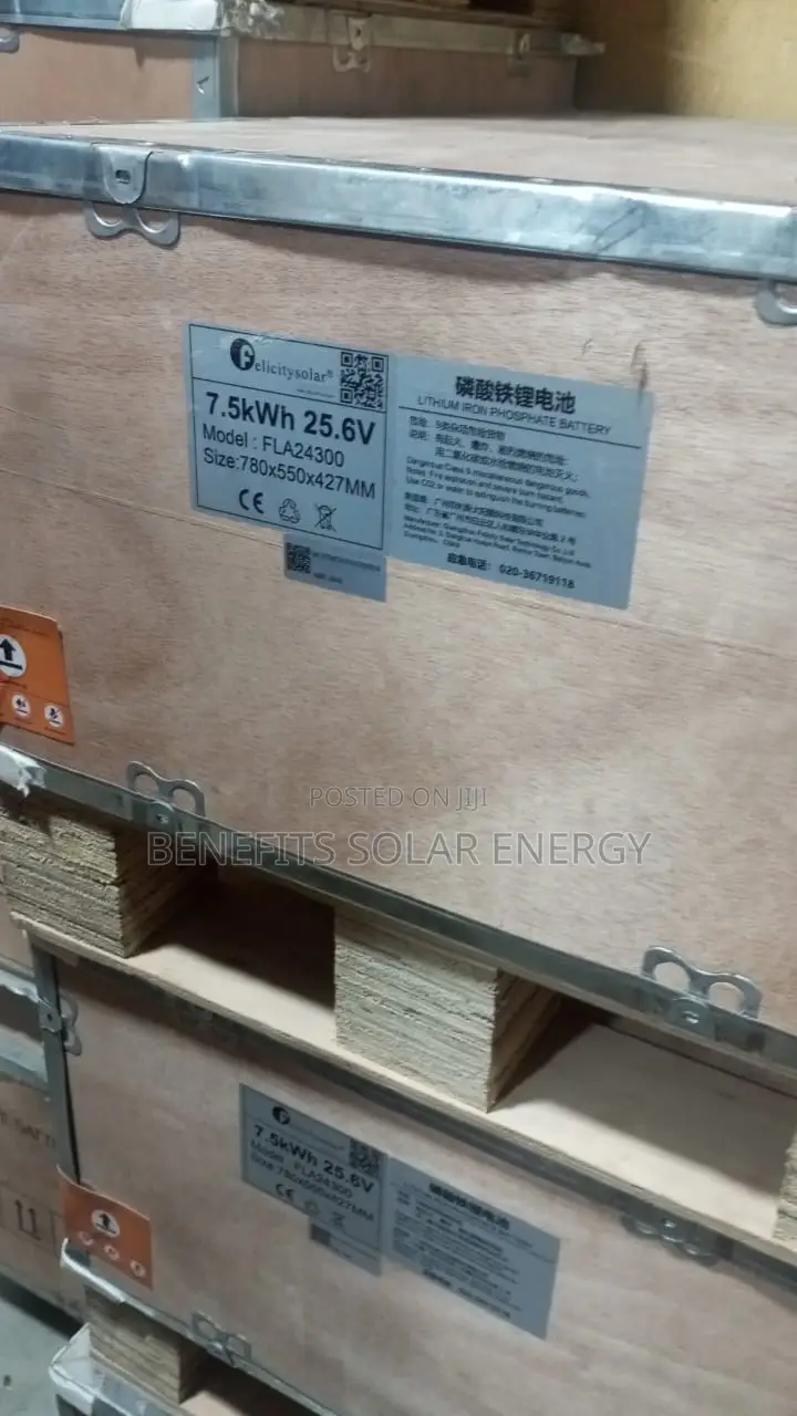 7.5kwh 24v Felicity Lithium Battery