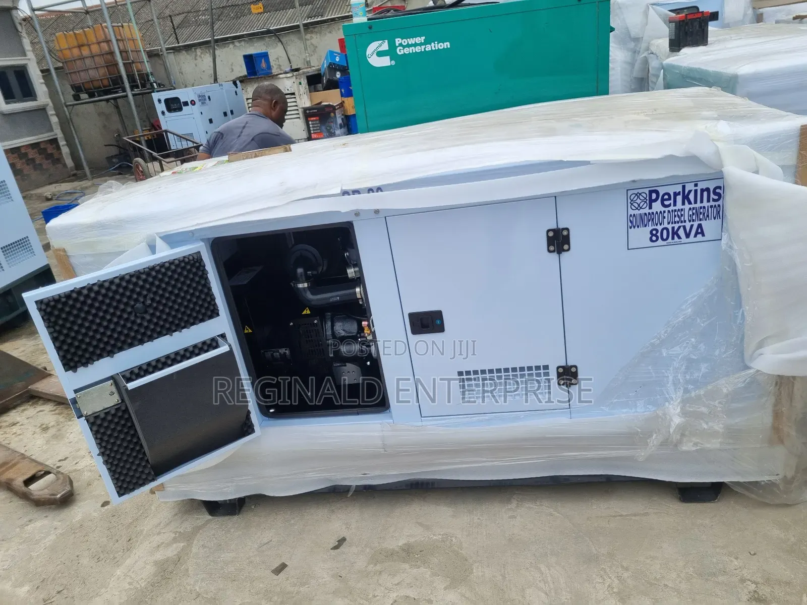 I Sell The Best Perkins 80kva Soundproof Generator