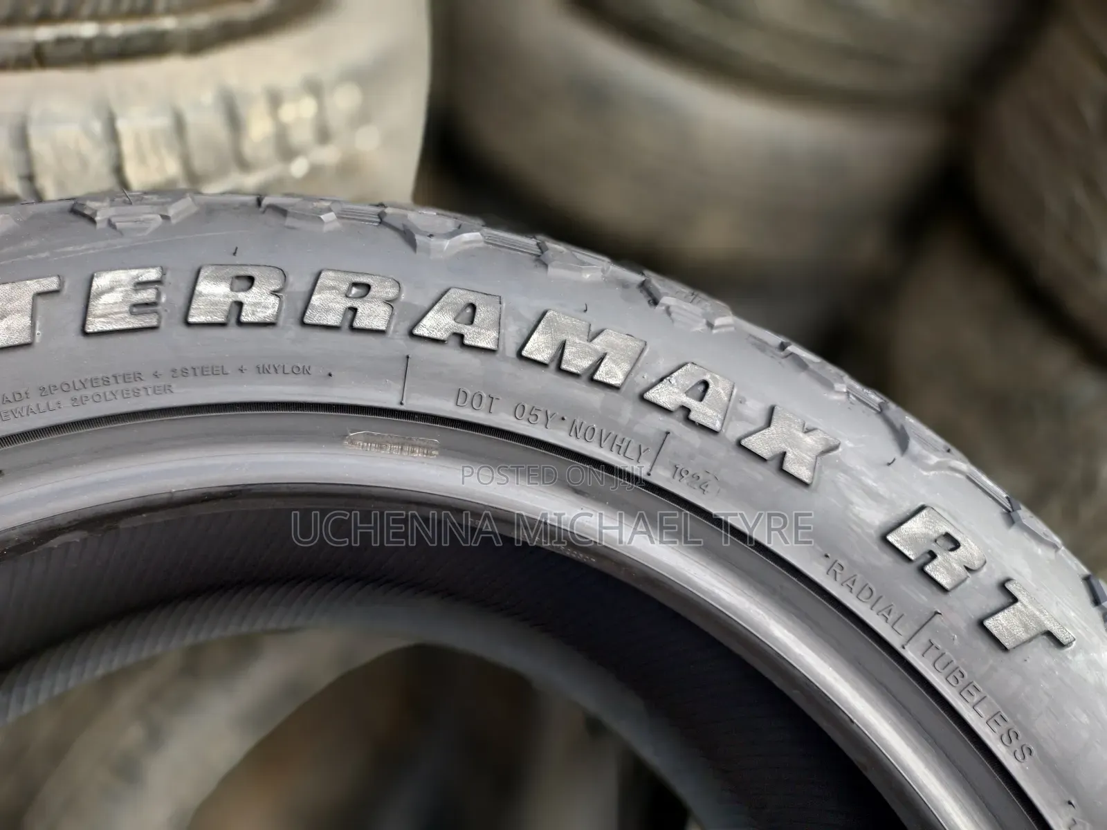 1 Week Cambodian Used Saliun Off-Road Tyres