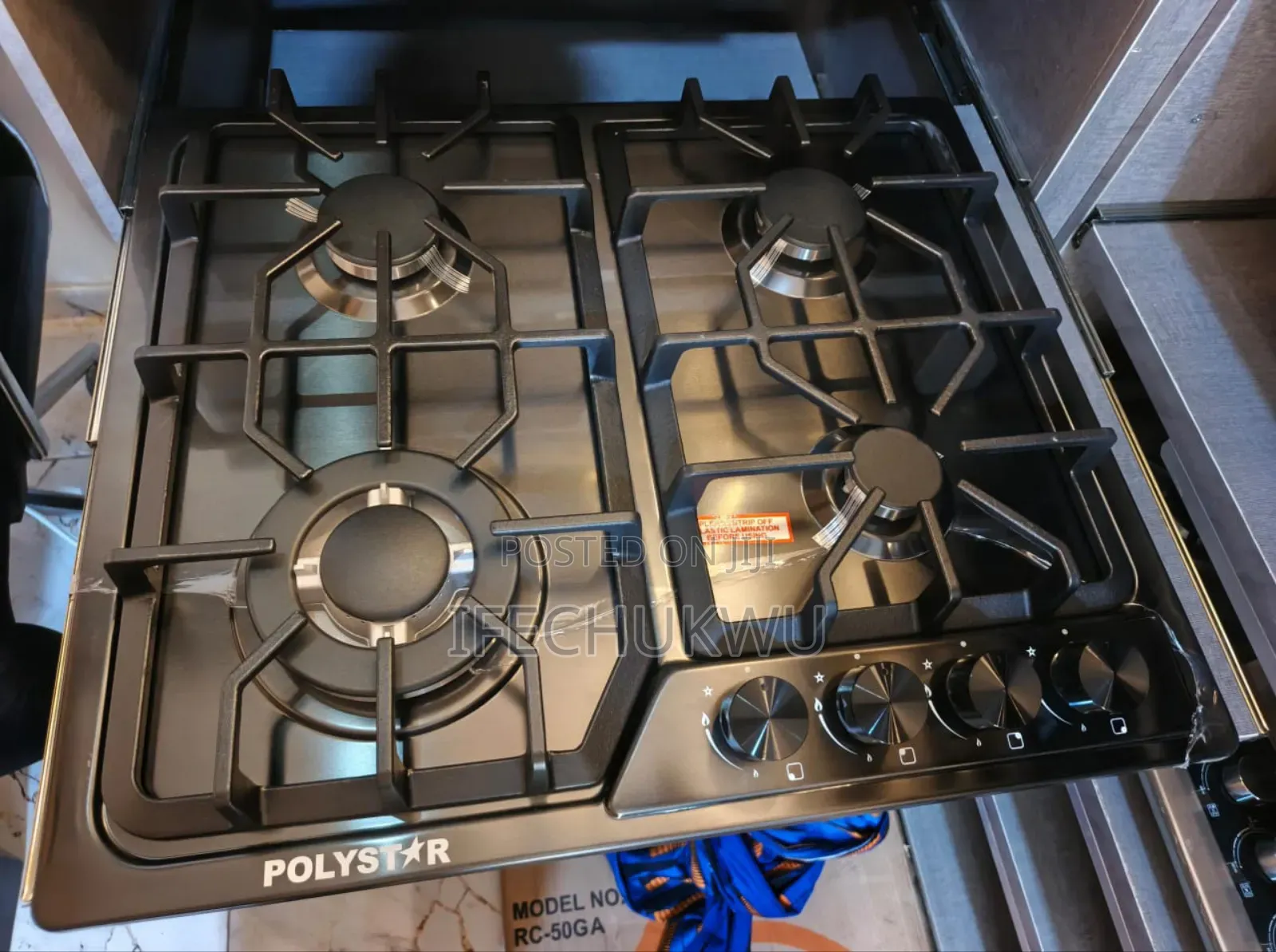 Original High Quality Polystar Built-in 4 Burners Gas Cooker Hob 60cm