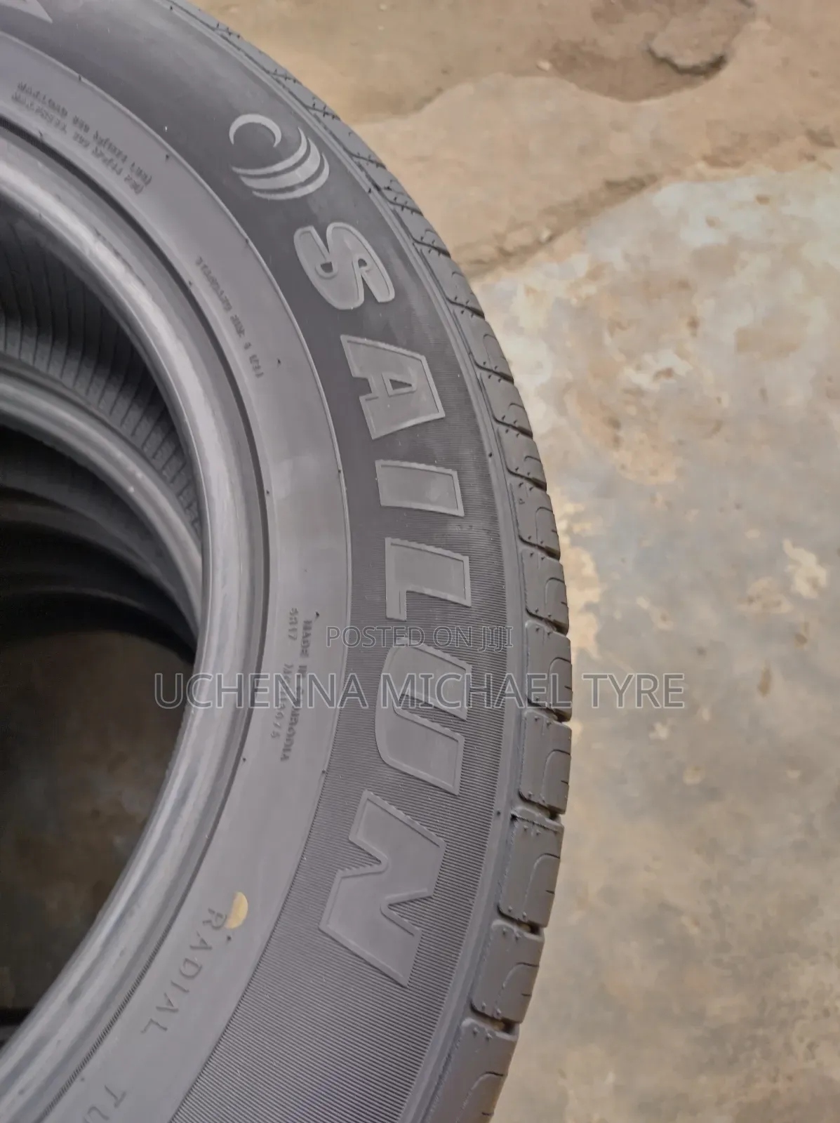 2 Weeks Cambodian Used Saliun Tyre