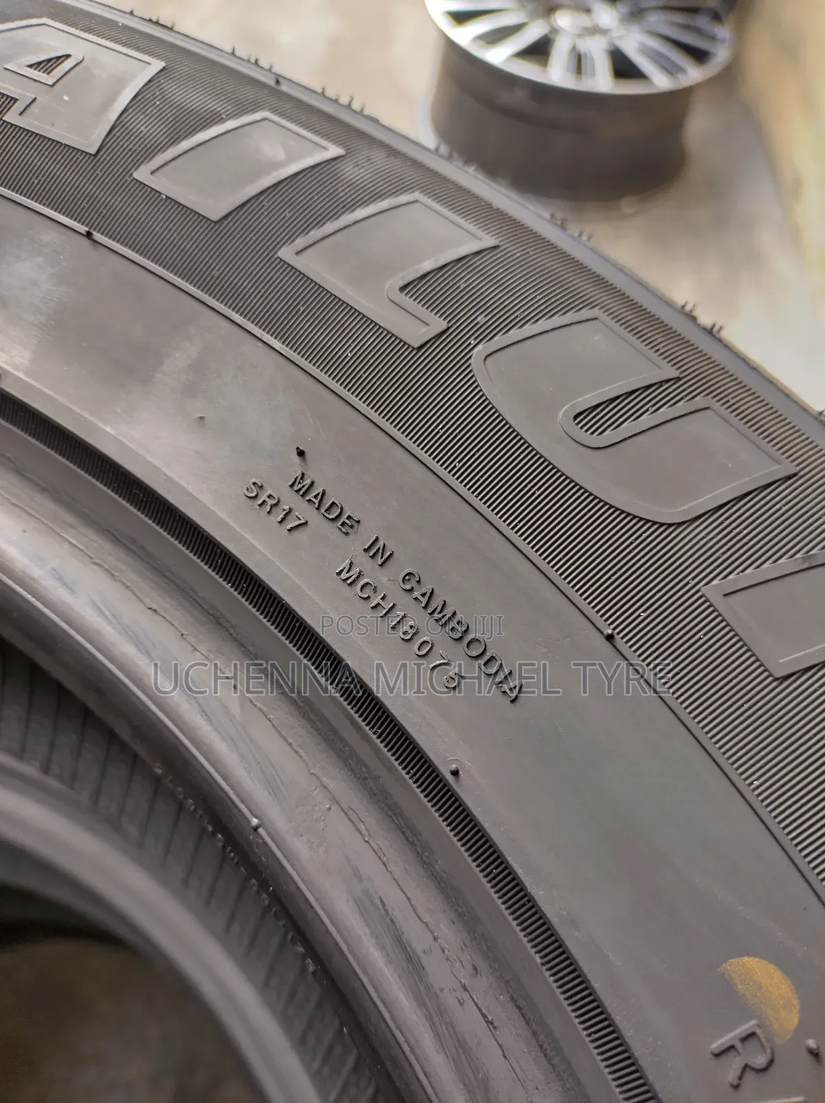 2 Weeks Cambodian Used Saliun Tyre