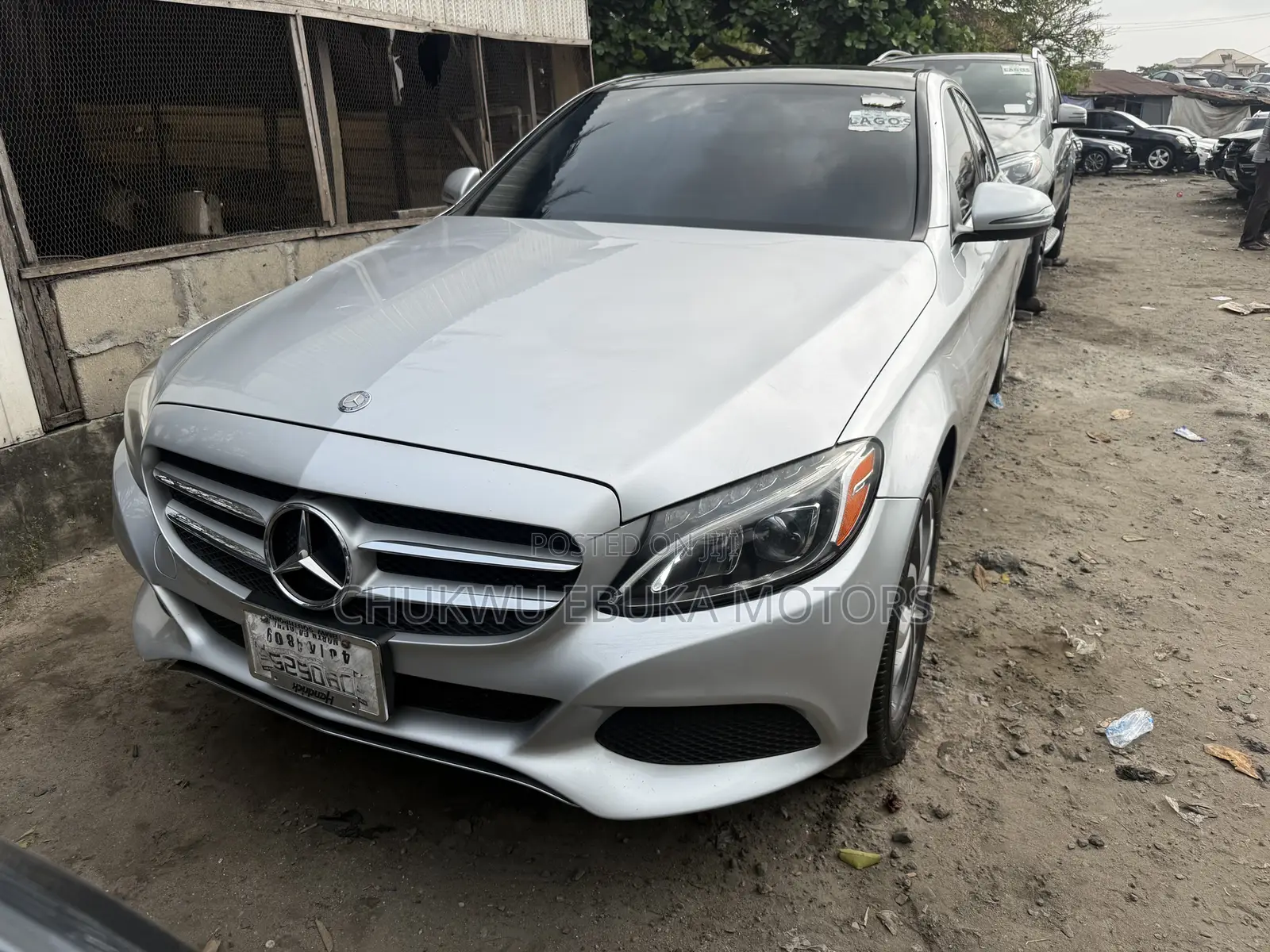 Mercedes-Benz C300 Luxury 4matic Sedan AWD (2.0L 4cyl 7A) 2017 Silver