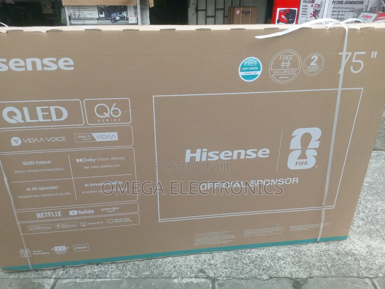 Hisense Television 75inches Smart Qled