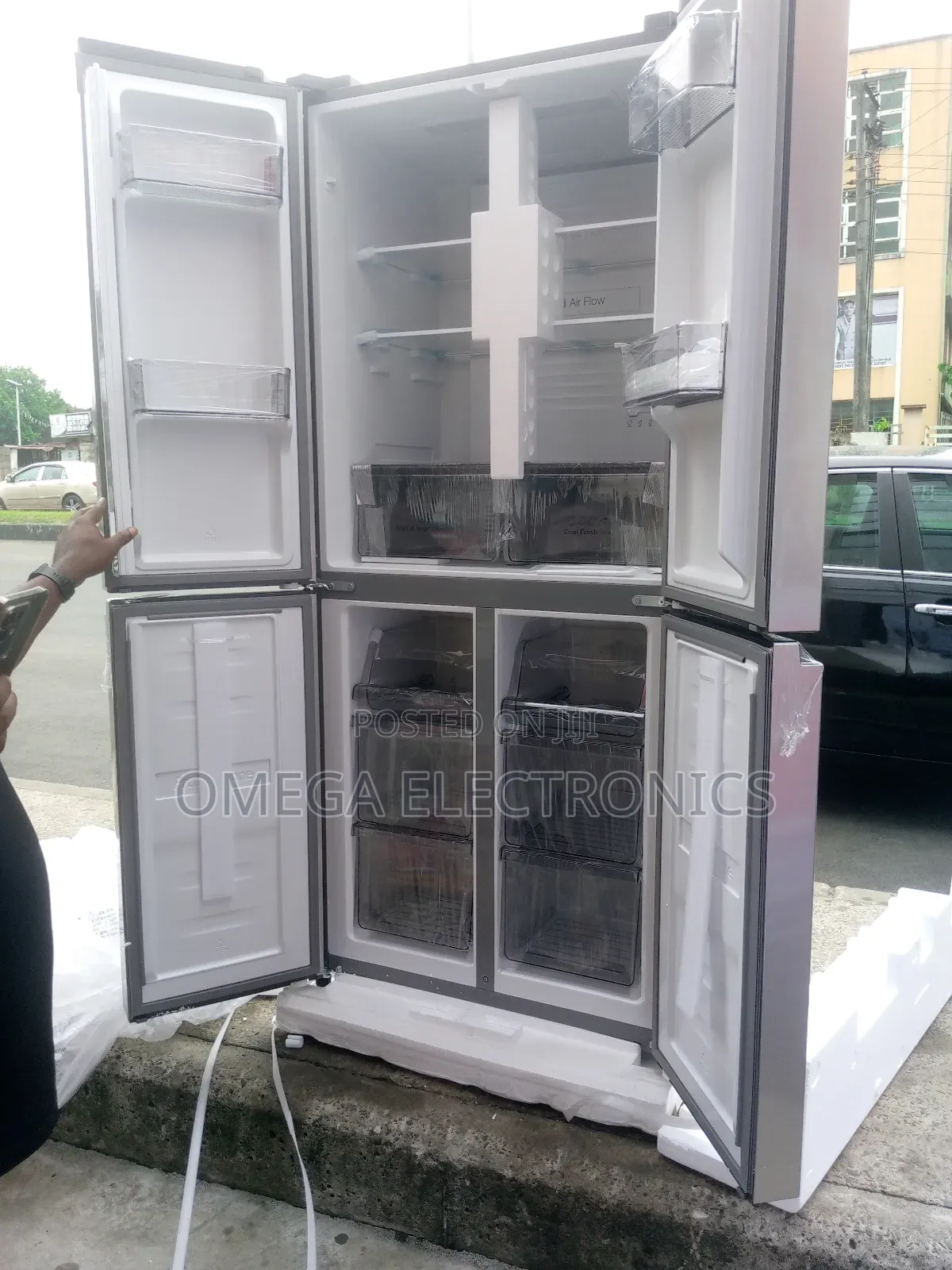 Hisense Side by Side Refrigerator Inverter