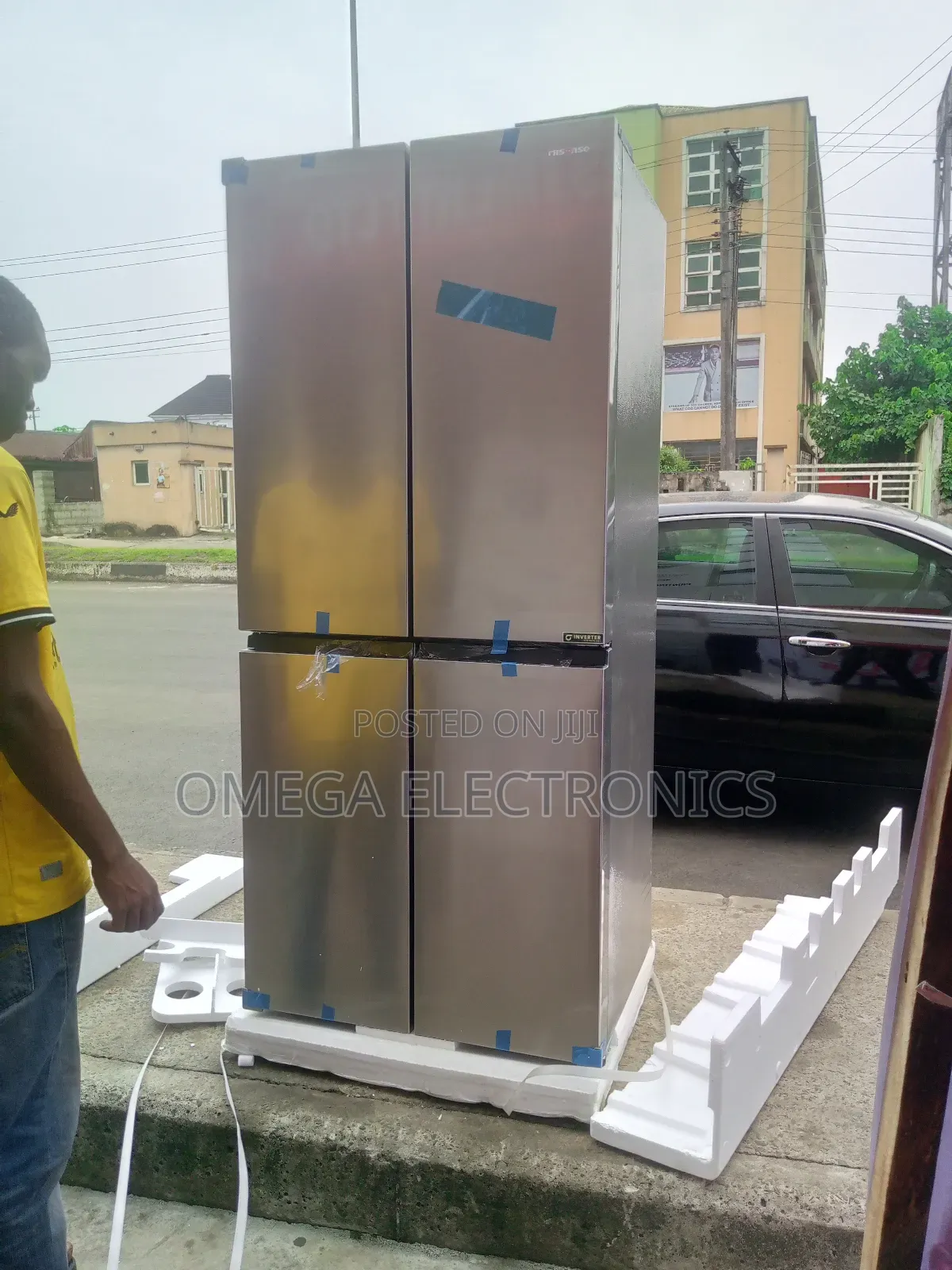 Hisense Side by Side Refrigerator Inverter