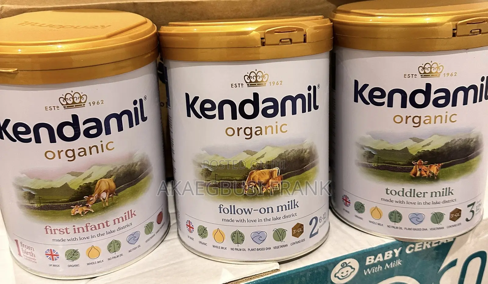 Kendamil Organic Uk Stages 1-3 by 6