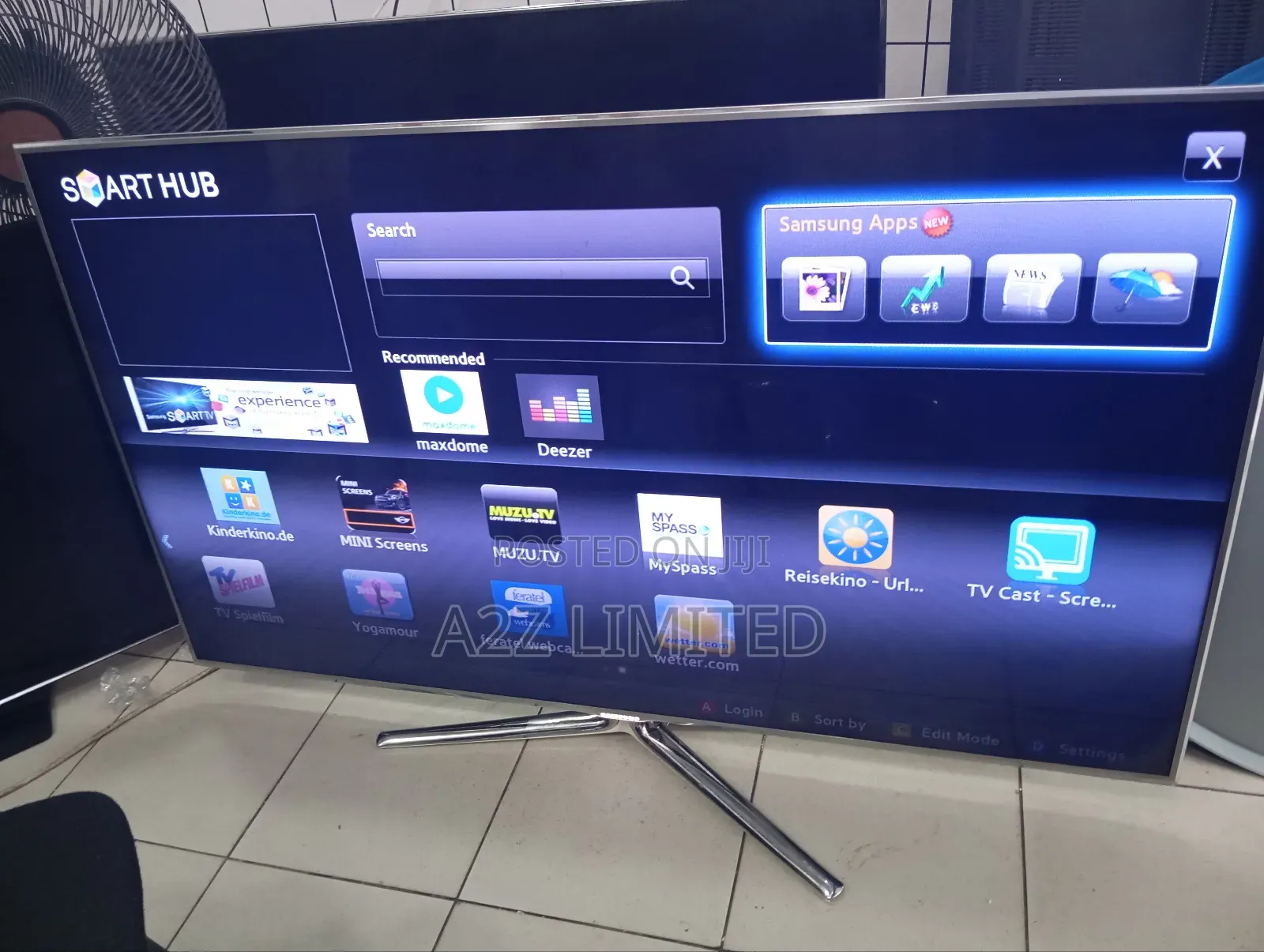 55inch Frameless Samsung Tv