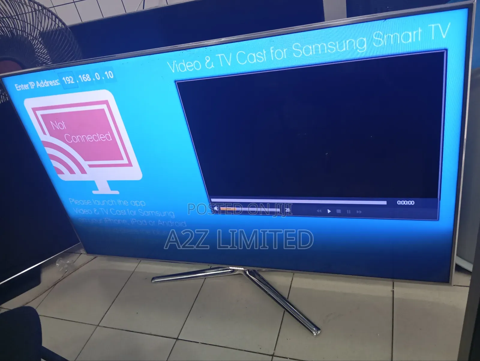 55inch Frameless Samsung Tv