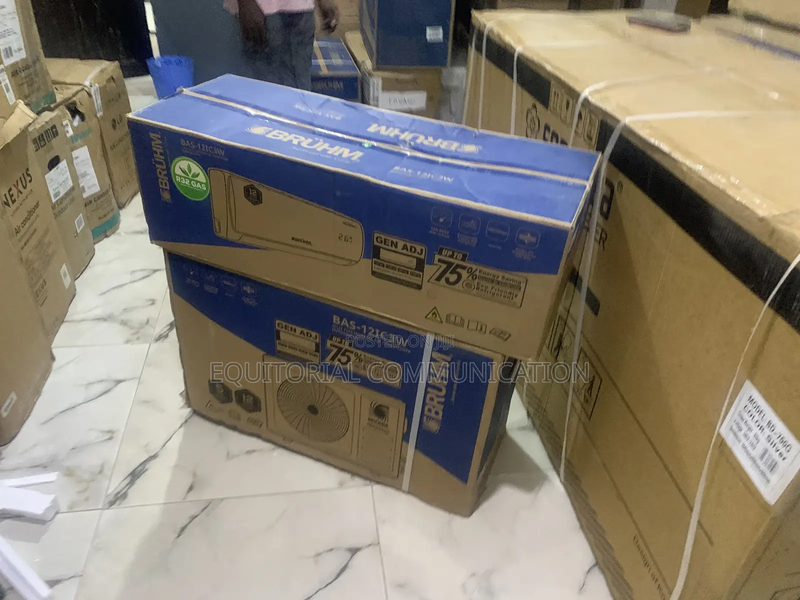 Bruhm Bas-12ic3w 1.5hp Silent Cooling Inverter Ac