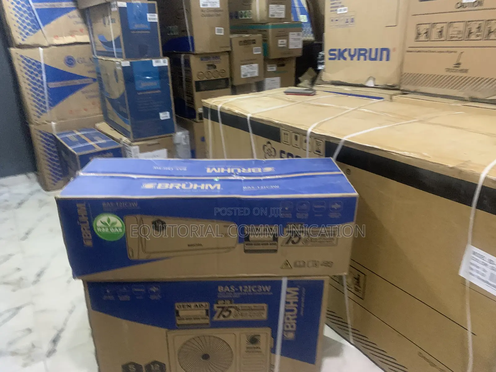 Bruhm Bas-12ic3w 1.5hp Eco-Friendly Inverter Air Conditioner
