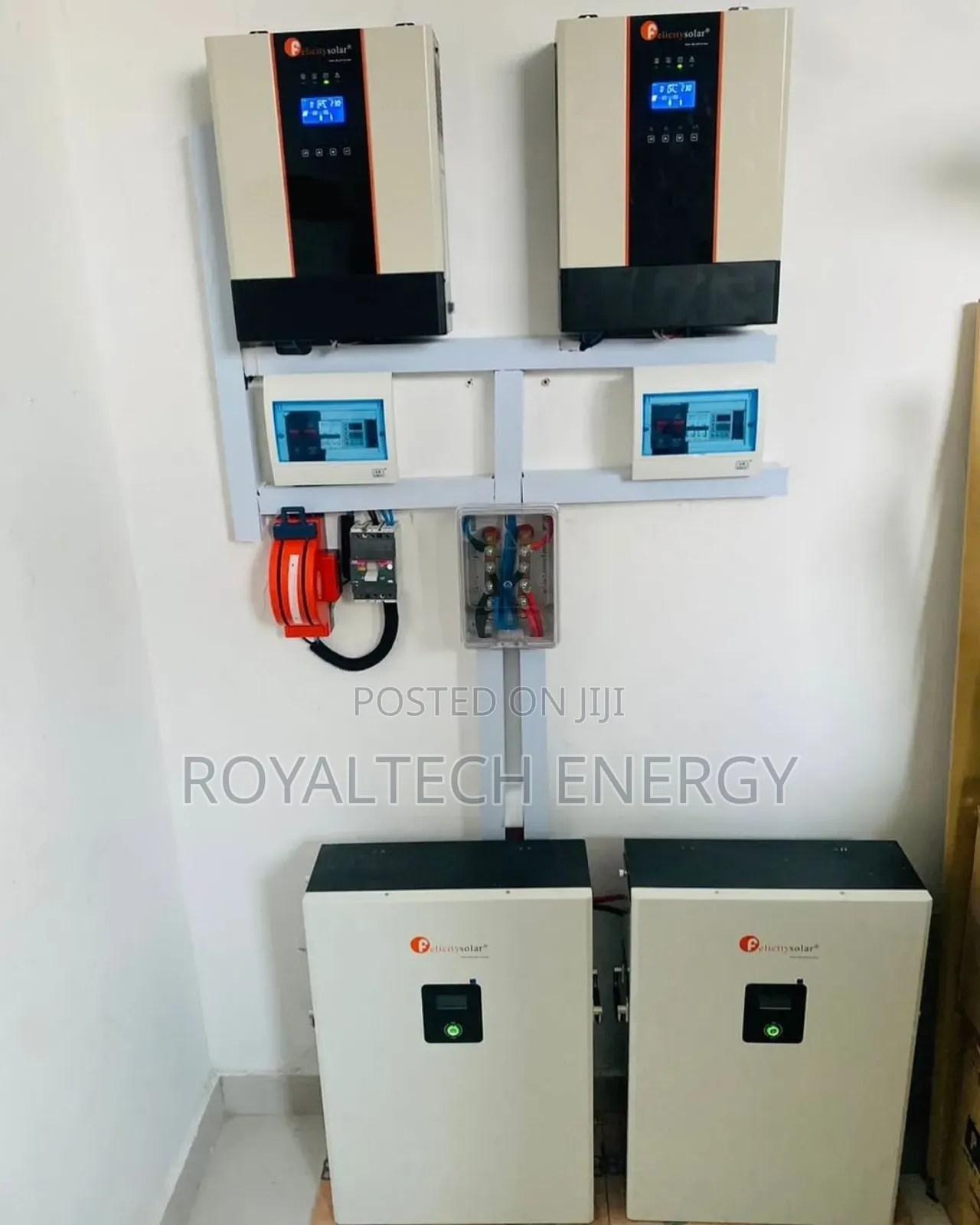 5kwh Felicity Lithium Batteries 2unit + Felicity 5kva Hybrid Inverter2