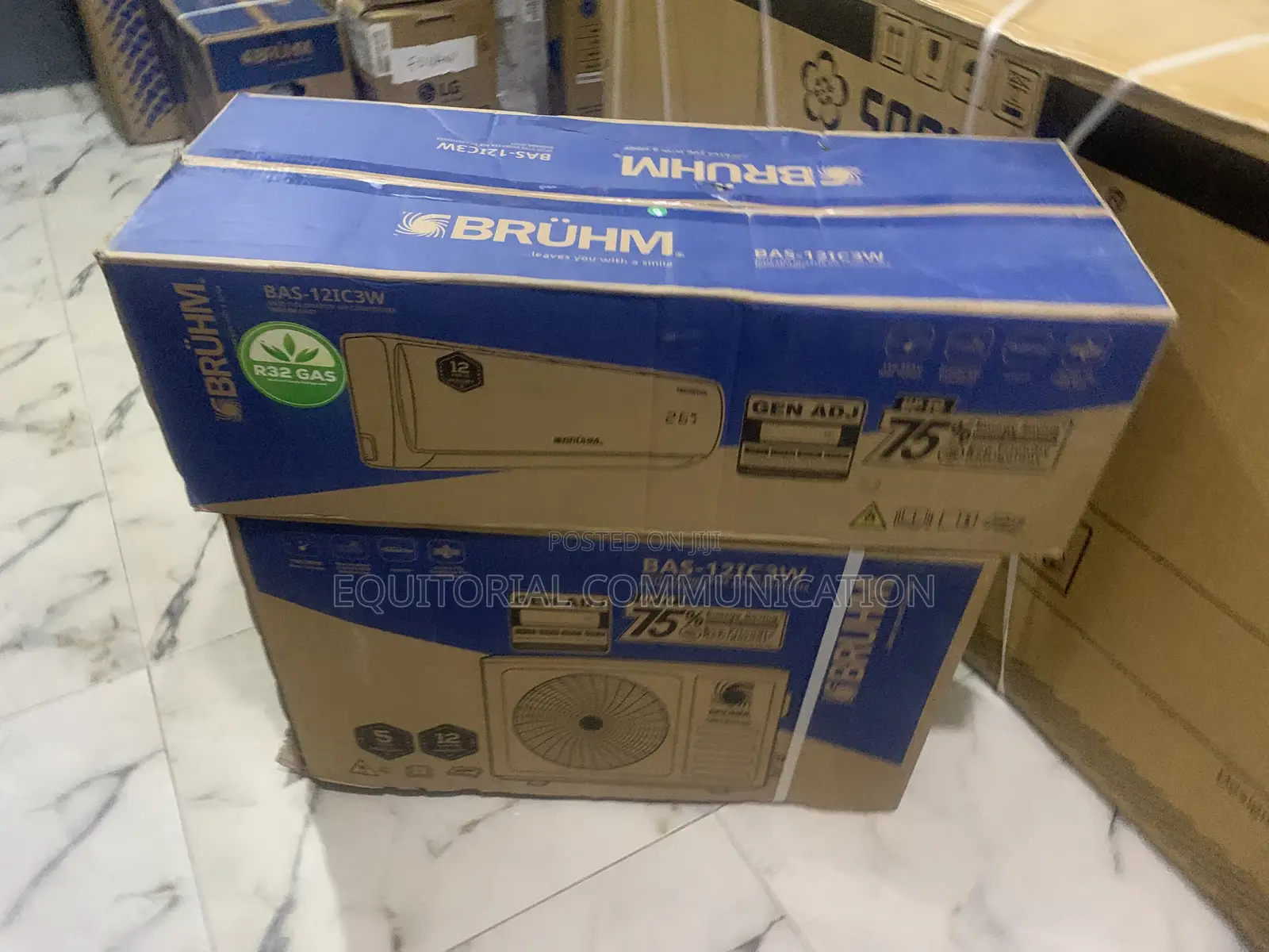 Bruhm Bas-12ic3w 1.5hp Residential Inverter Ac