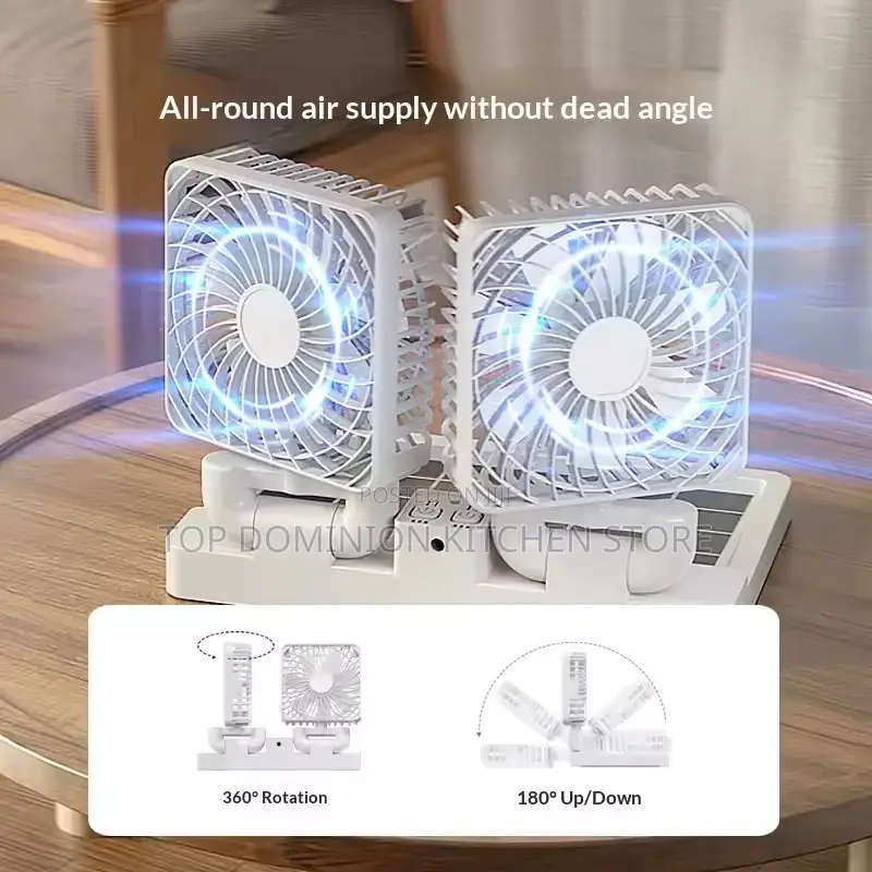 Double Solar Fan