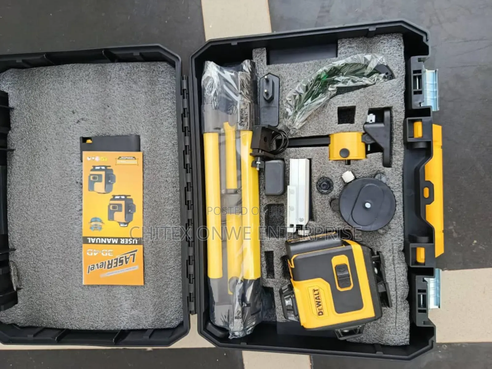 Dewalt 4x360 Laser Line And A Bosch Laser Level.