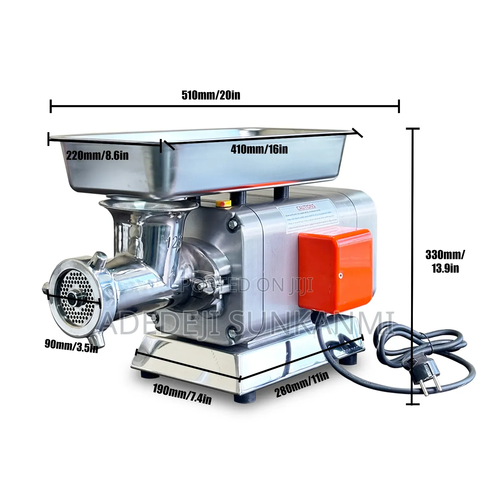 Commercial Heavy Duty Meat Grinder