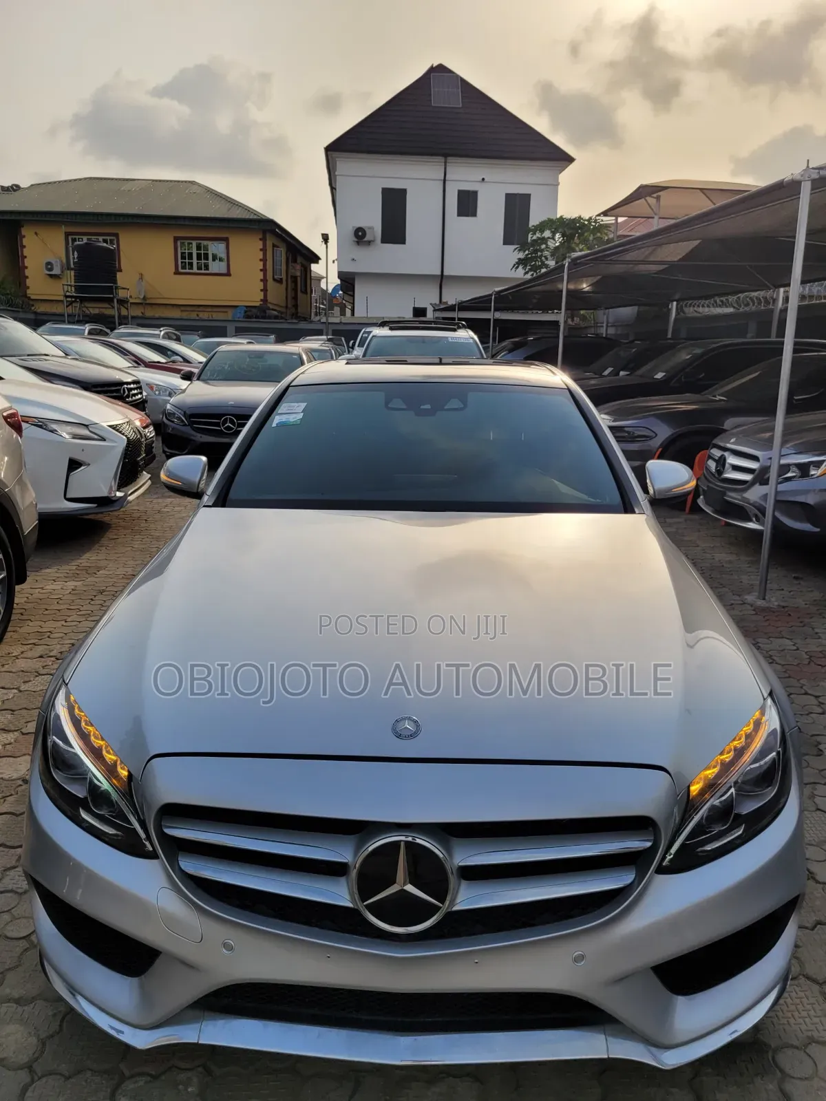 Mercedes-Benz C400 4Matic AWD Sedan (3.0L V6 7A) 2015 Silver