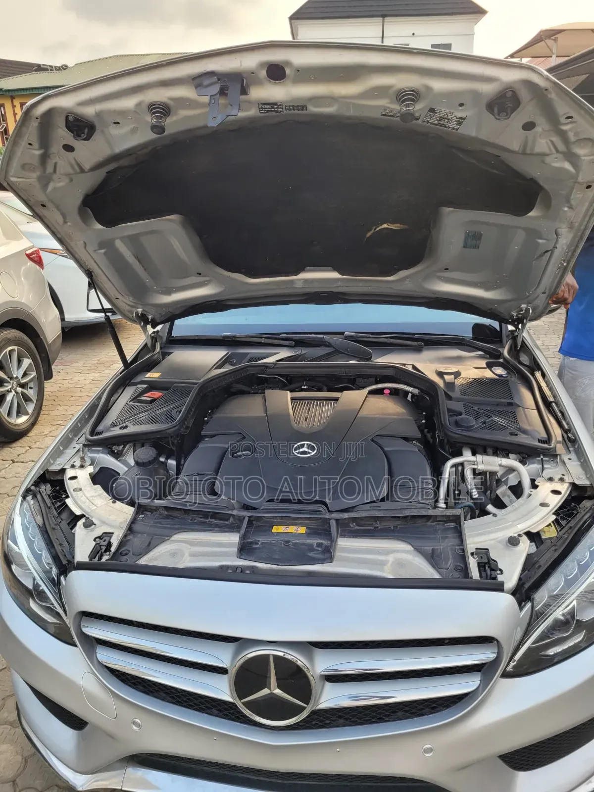 Mercedes-Benz C400 4Matic AWD Sedan (3.0L V6 7A) 2015 Silver