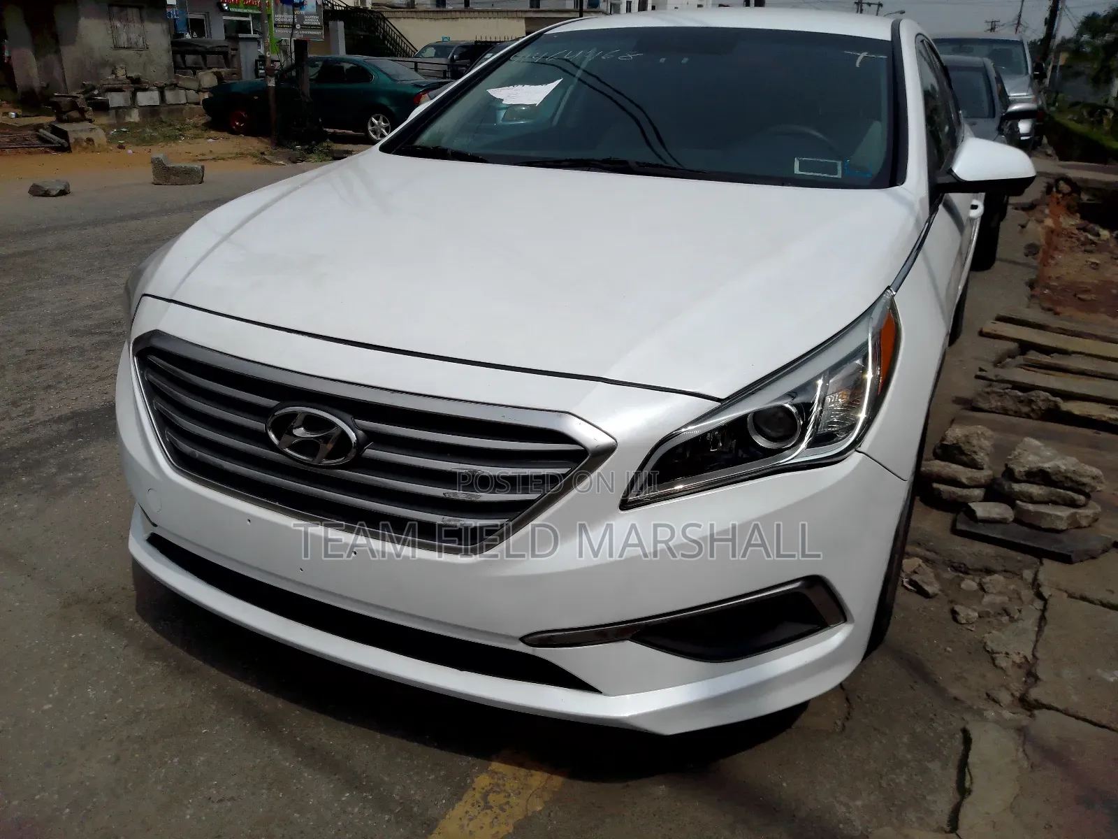 Hyundai Sonata SE 4dr Sedan (2.4L 4cyl 6A) 2015 White