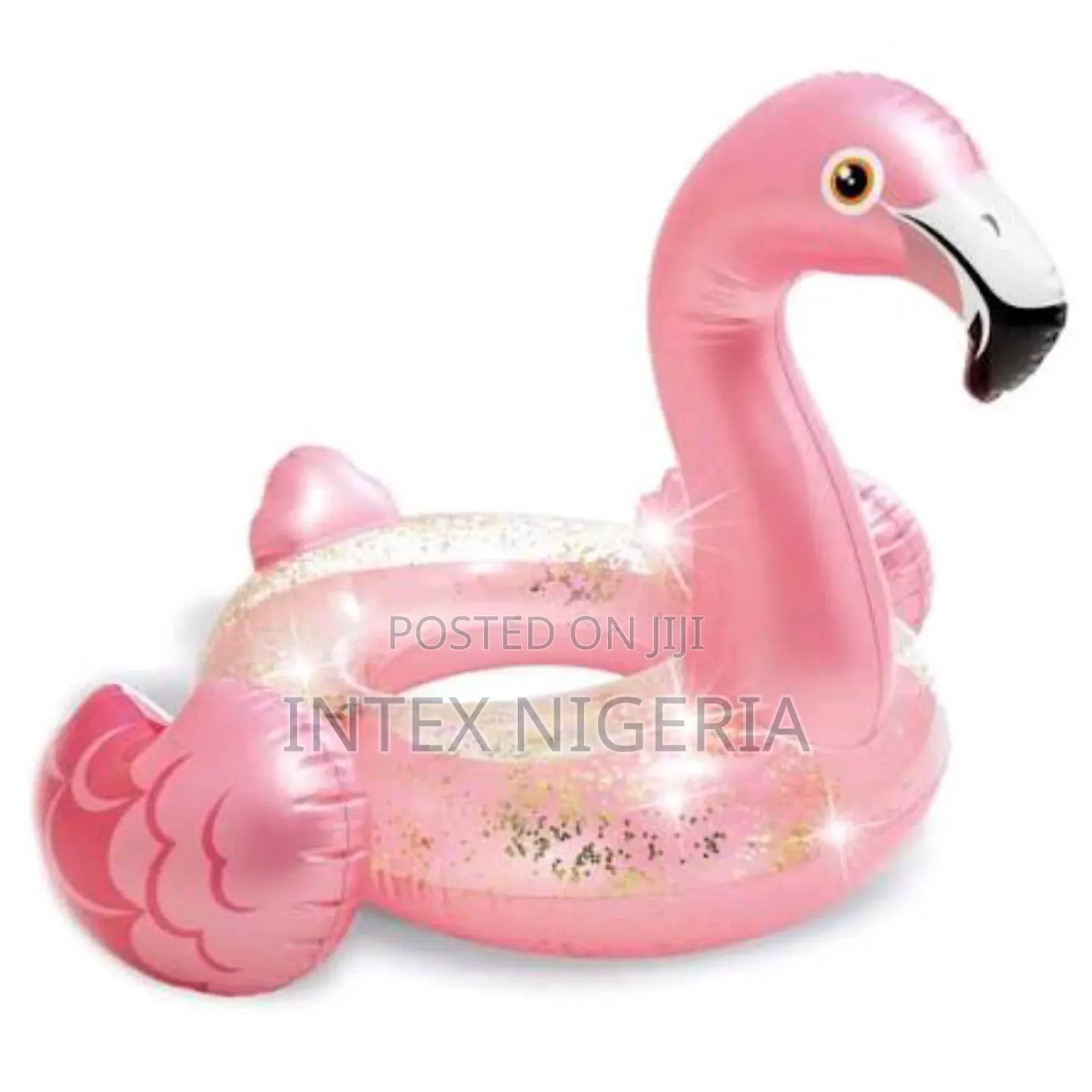 Intex Inflatable Glitter Flamingo Tube Floaters