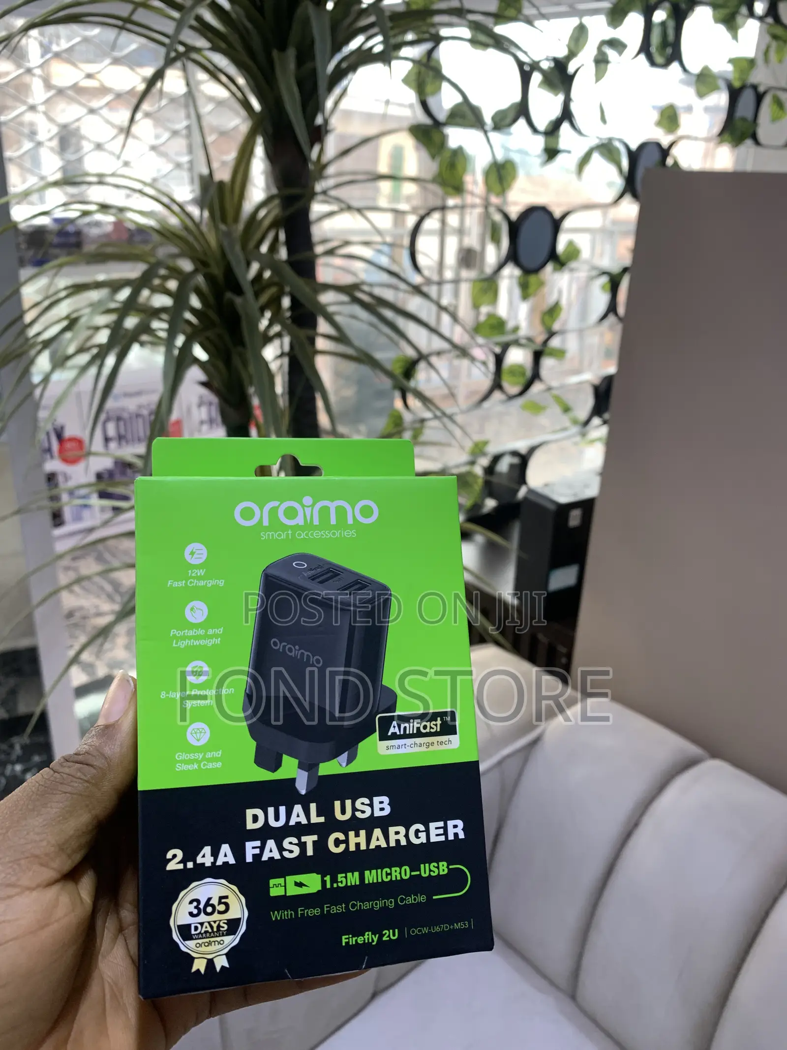 0raimo 2.4a Fast Charger