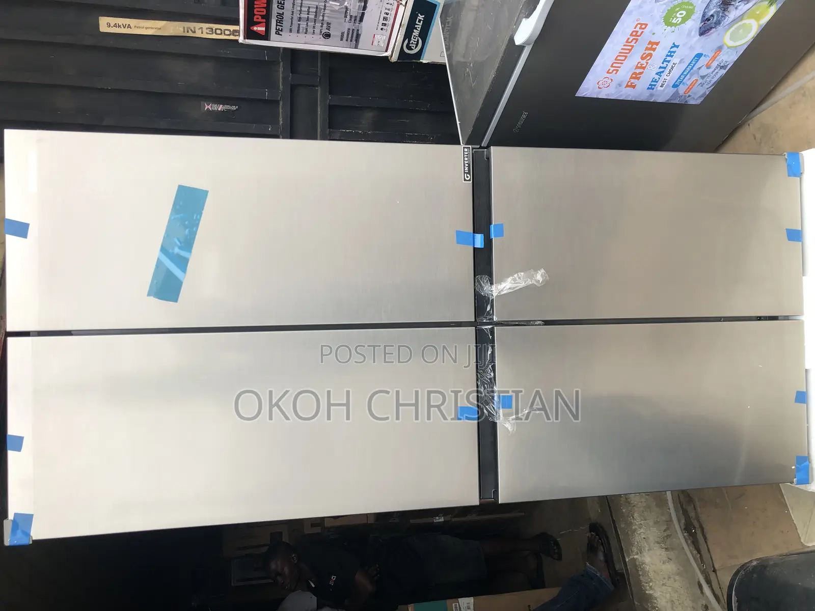 Hisense Inverter Side by Sides Refrigerator