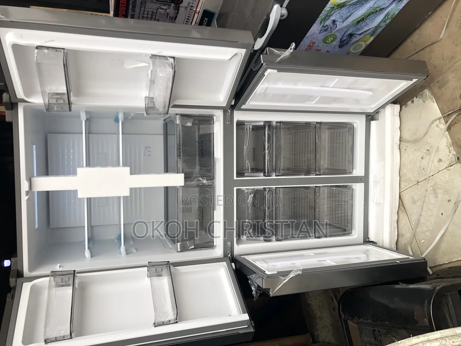Hisense Inverter Side by Sides Refrigerator