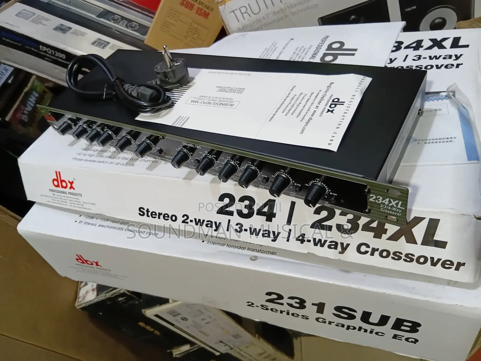 DBX 234 Xl 4 Way Crossover