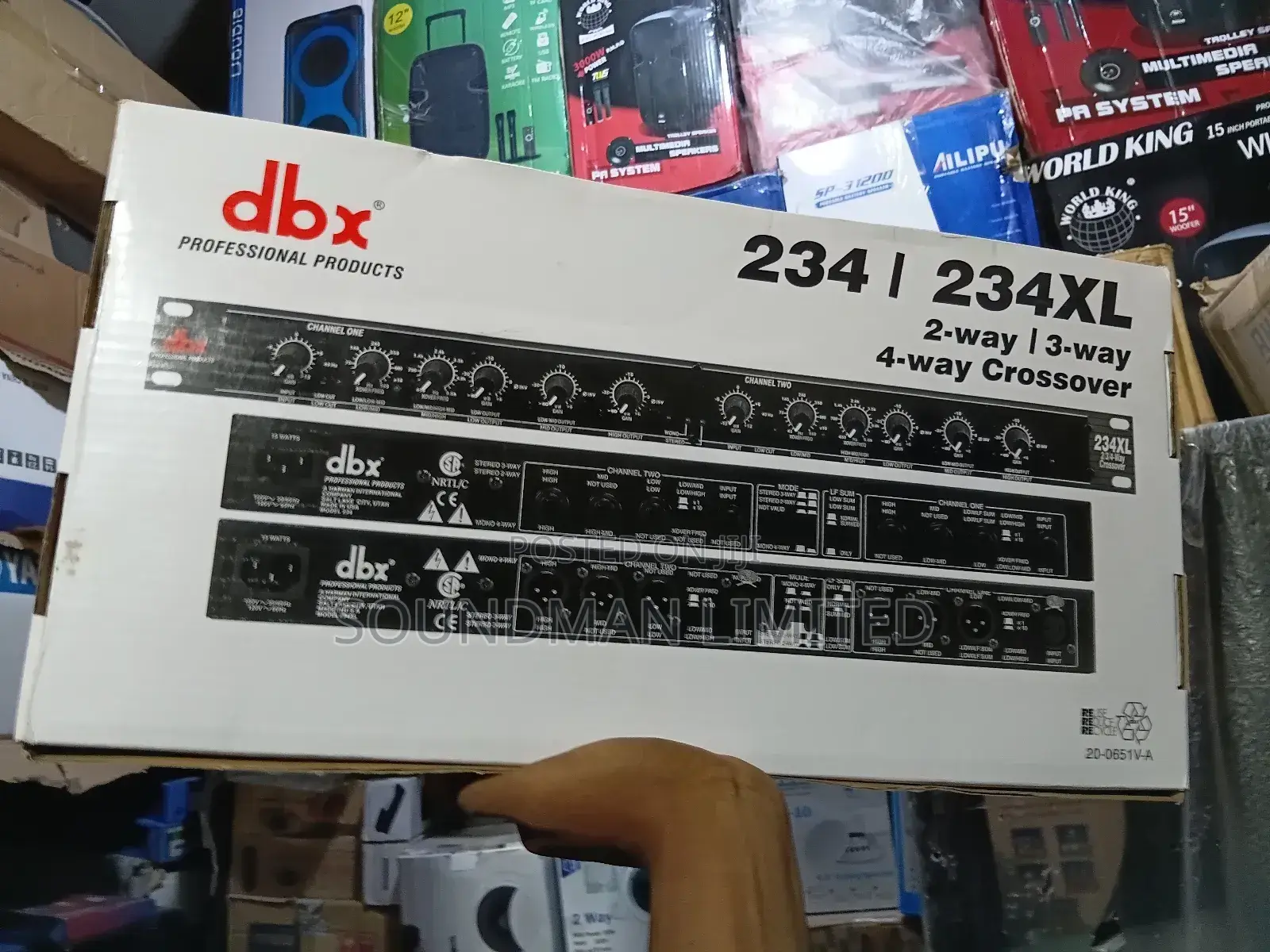 DBX 234 Xl 4 Way Crossover