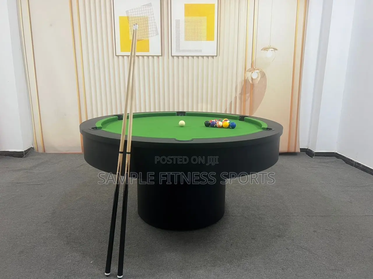 Round Snooker Board(Wood)