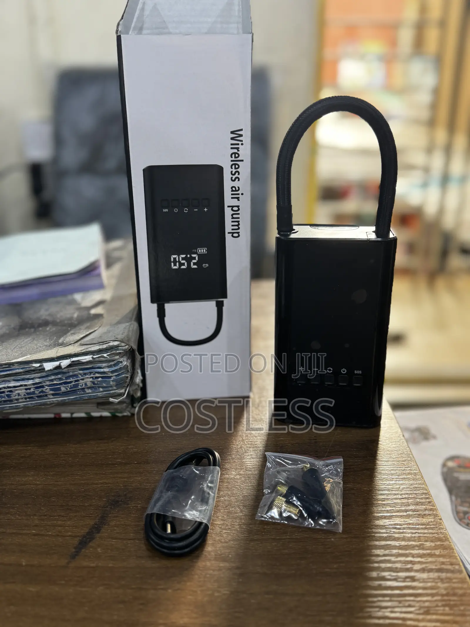 Portable, Cordless Digital Tire Inflator