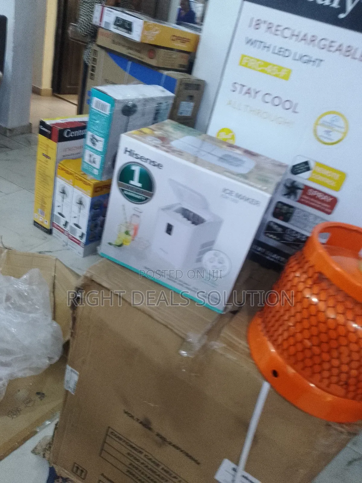 Hisense 12kg Ice Cube Machine – Sleek, Quiet, Energy-Efficient