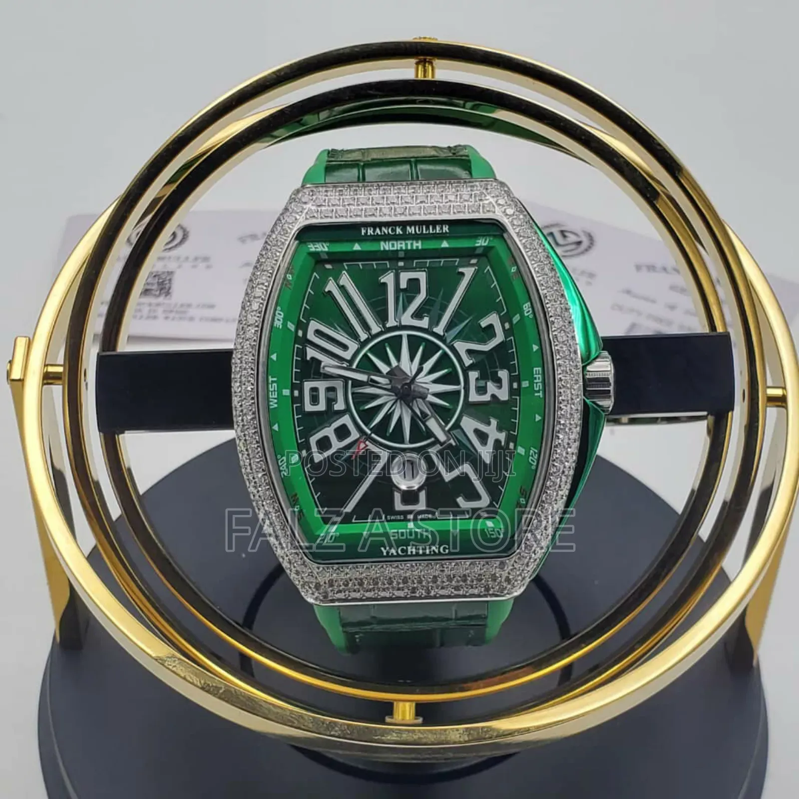 Franck Muller Leather Wristwatch (Mechanical)