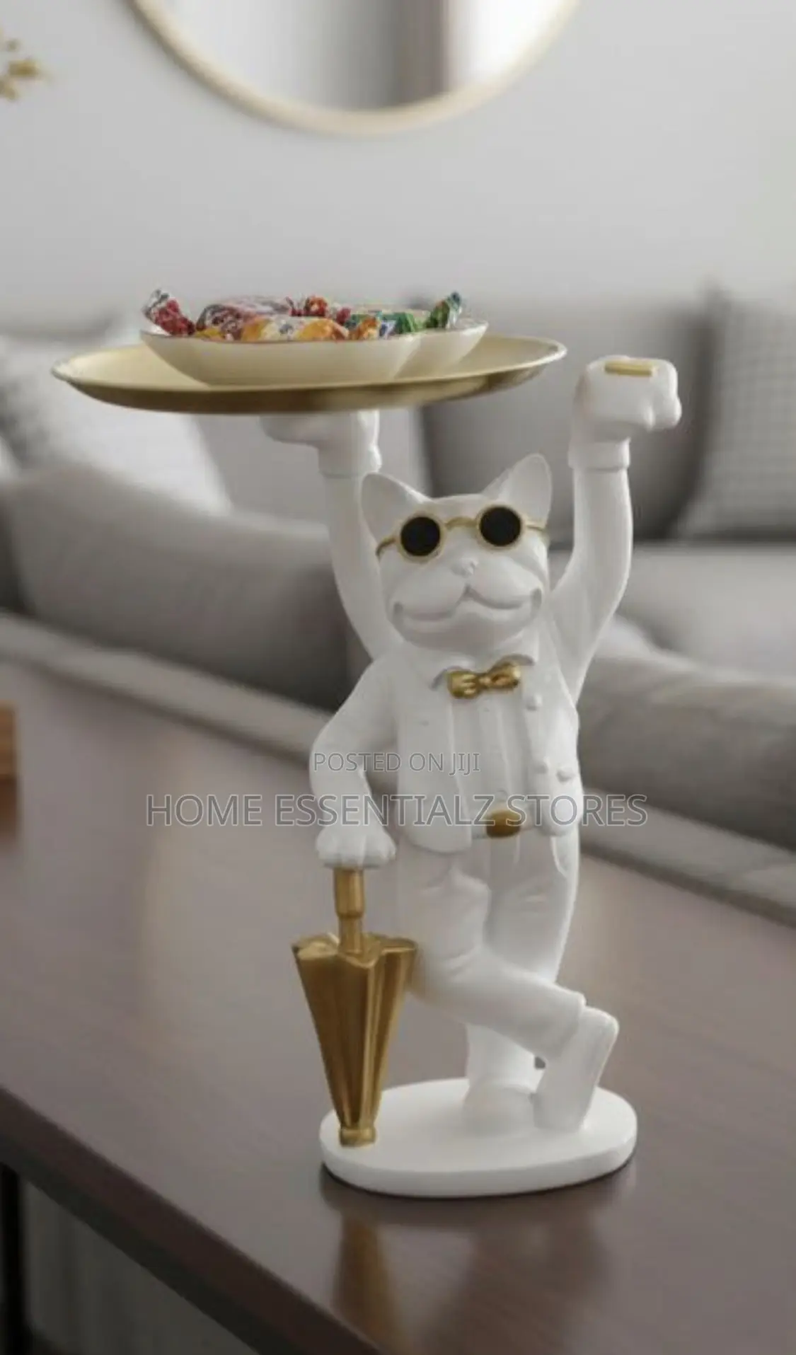 Cat Butlers Figurines Home Decor - Cat Butler Table Ornament