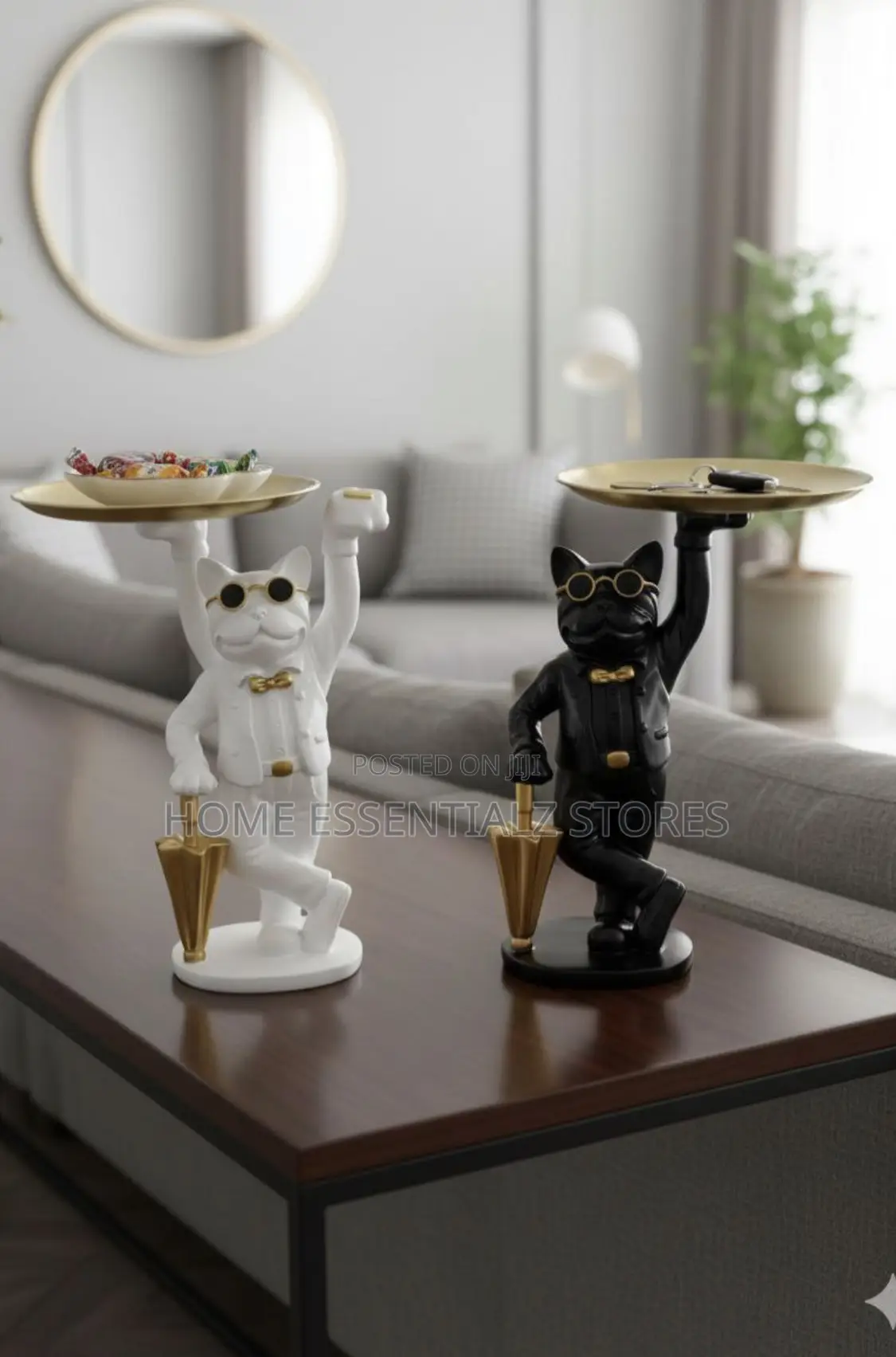 Cat Butlers Figurines Home Decor - Cat Butler Table Ornament