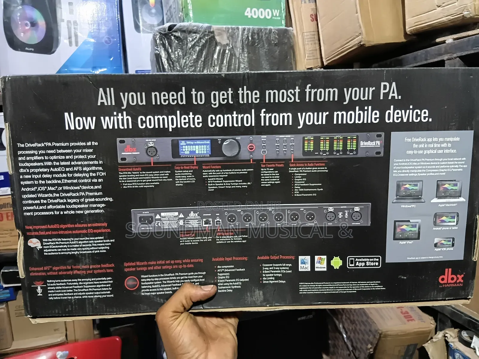 DBX Driverack Pa2 Loudspeaker Management System