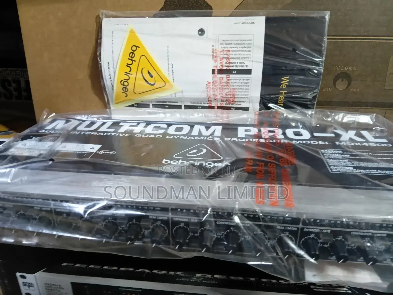 Behringer – Multicom Pro-Xl Mdx4600 Compressor