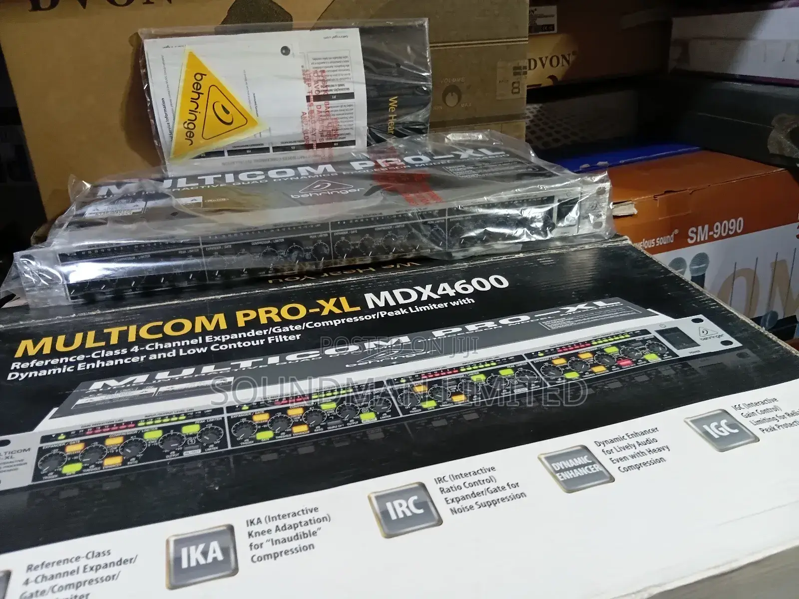 Behringer – Multicom Pro-Xl Mdx4600 Compressor