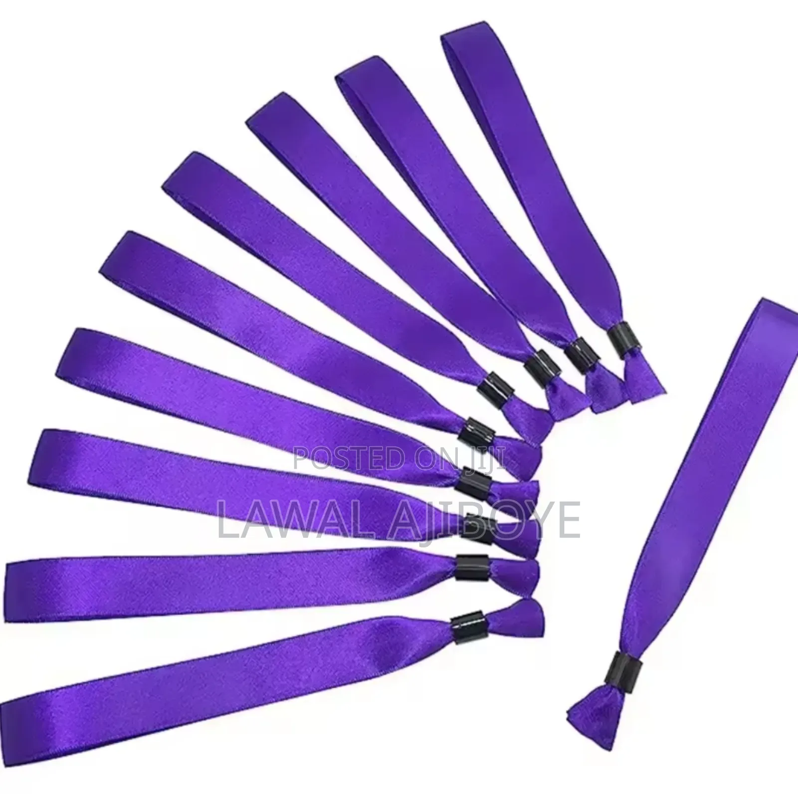 100pcs Personalize Wrist Bands Cloth Event Wristband Vip Wrist For